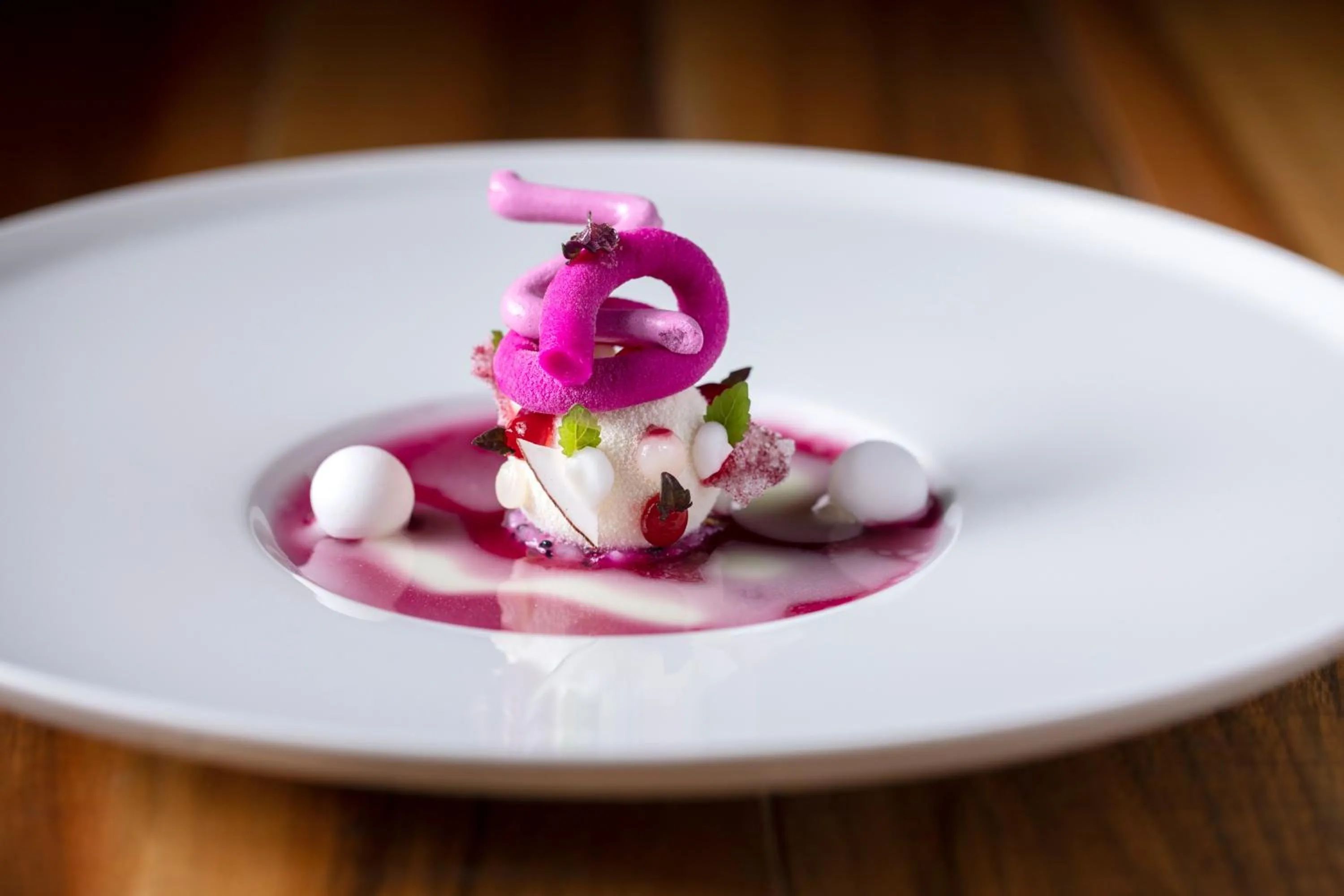 Food close-up in Schloss Elmau Luxury Spa Retreat & Cultural Hideaway