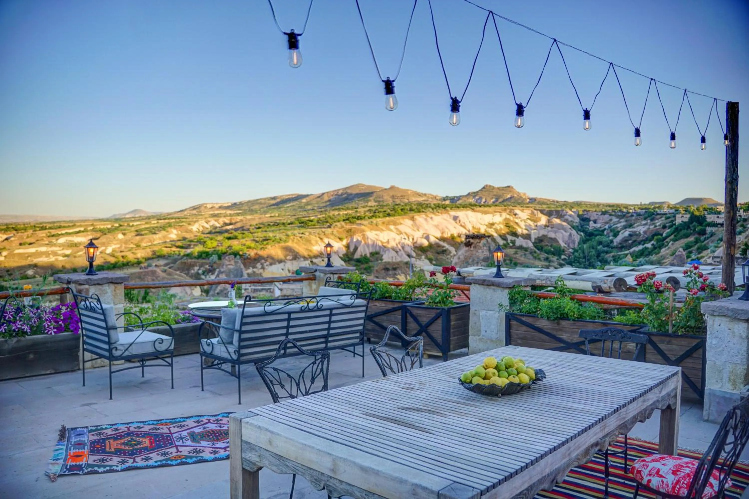 Balcony/Terrace in Petra Inn Cappadocia