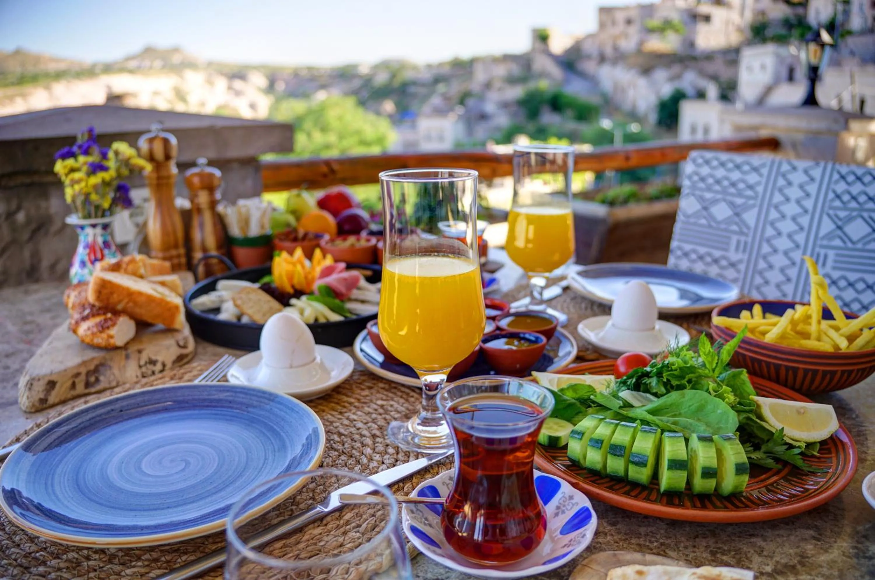 Garden in Petra Inn Cappadocia