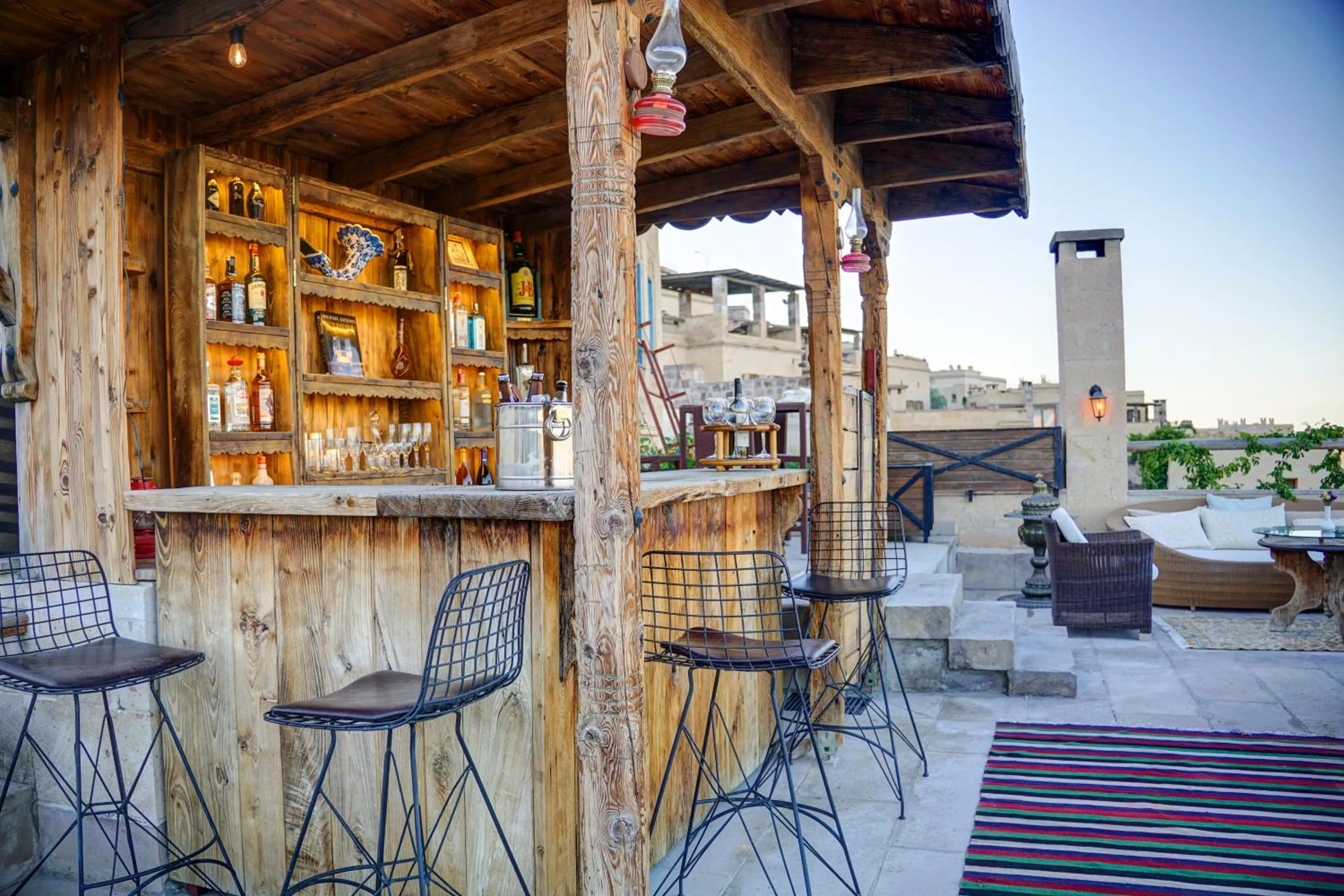 Balcony/Terrace in Petra Inn Cappadocia