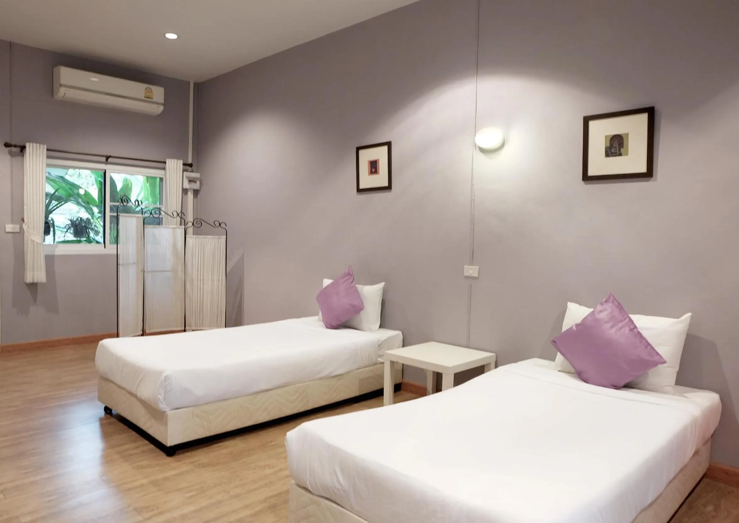 Bed in Khao Yai Cottage