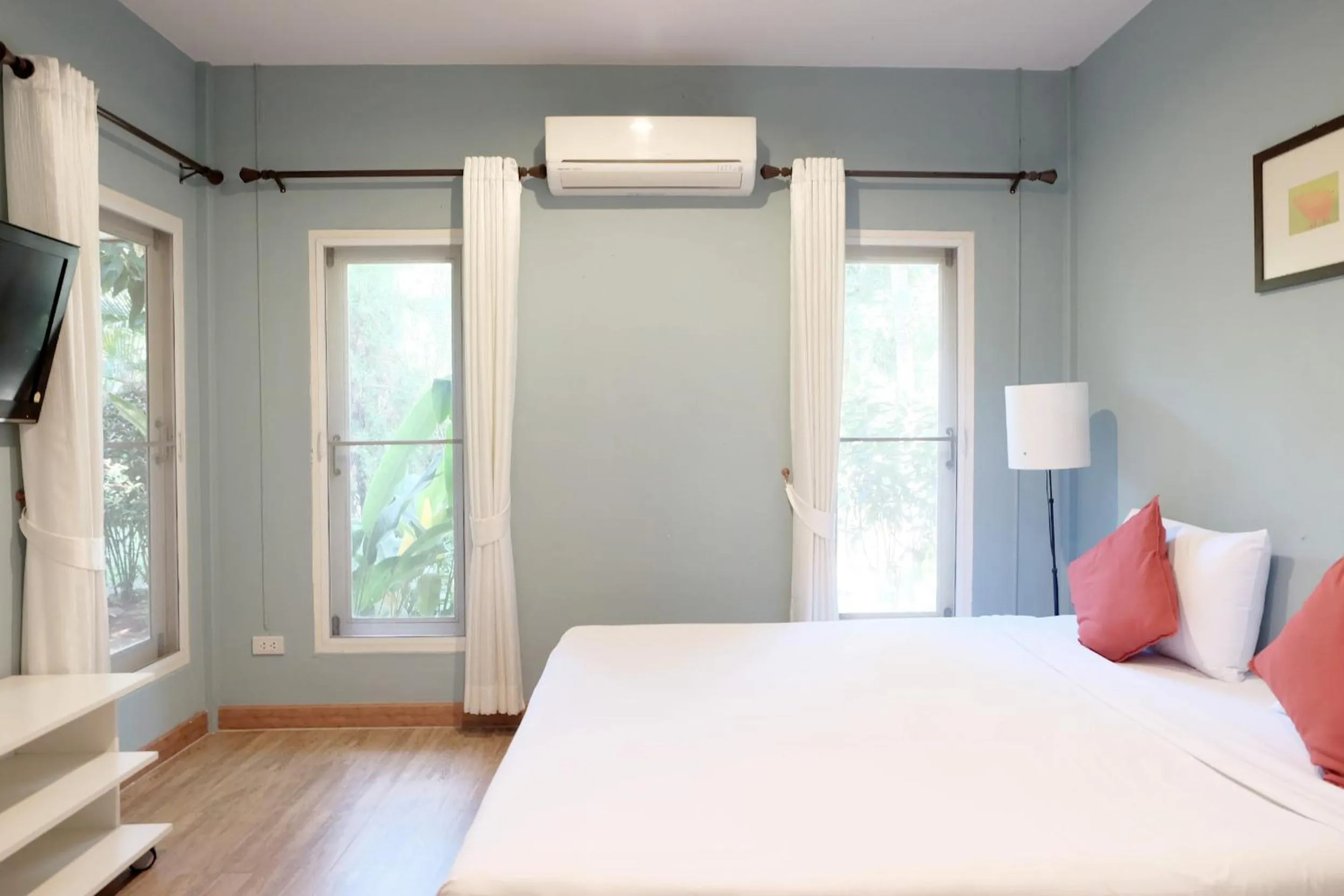 Bed in Khao Yai Cottage