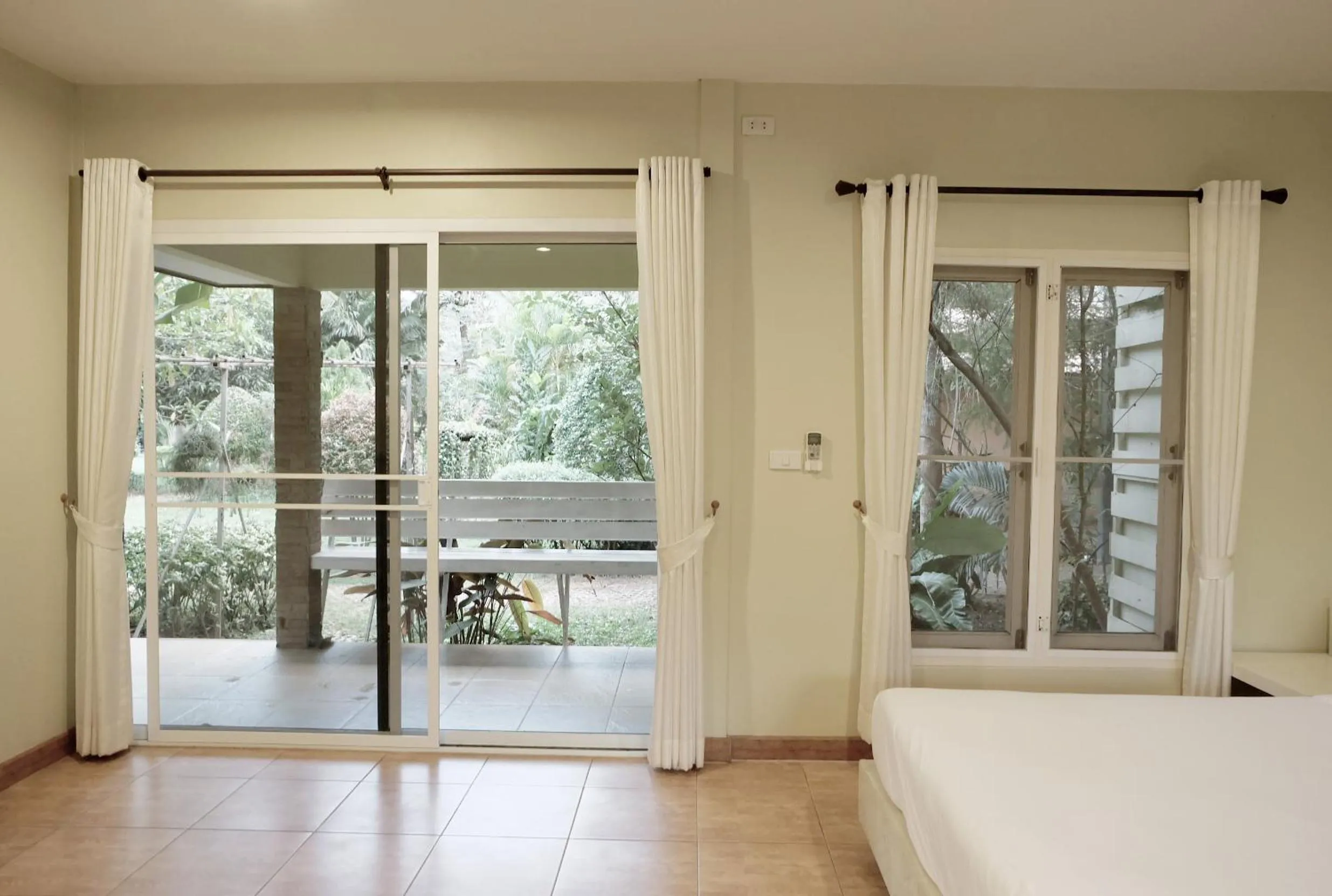 Bed in Khao Yai Cottage