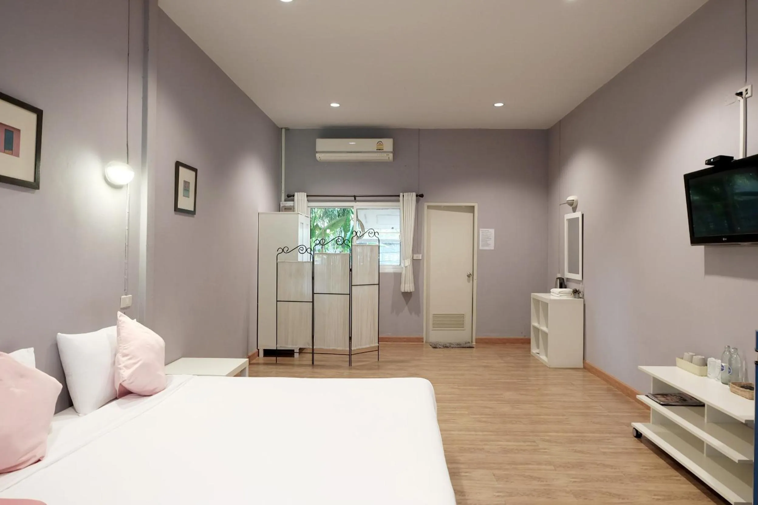 Bed in Khao Yai Cottage