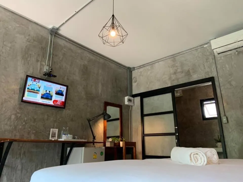 Bed in Khao Yai Cottage