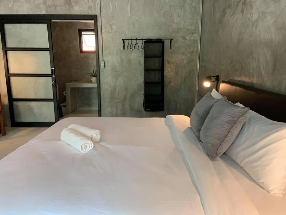 Bed in Khao Yai Cottage