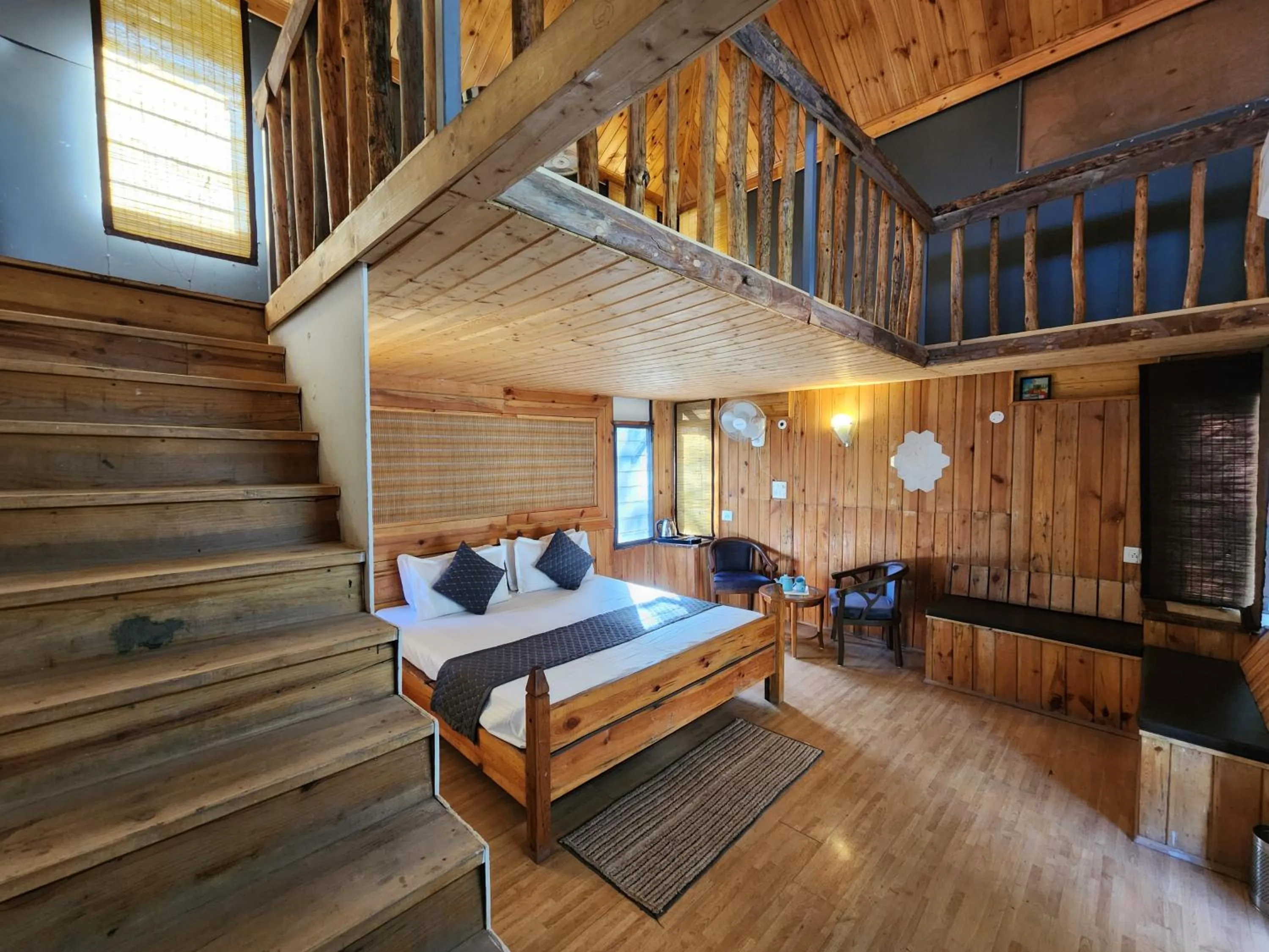 Bed in Pine Valley Resort