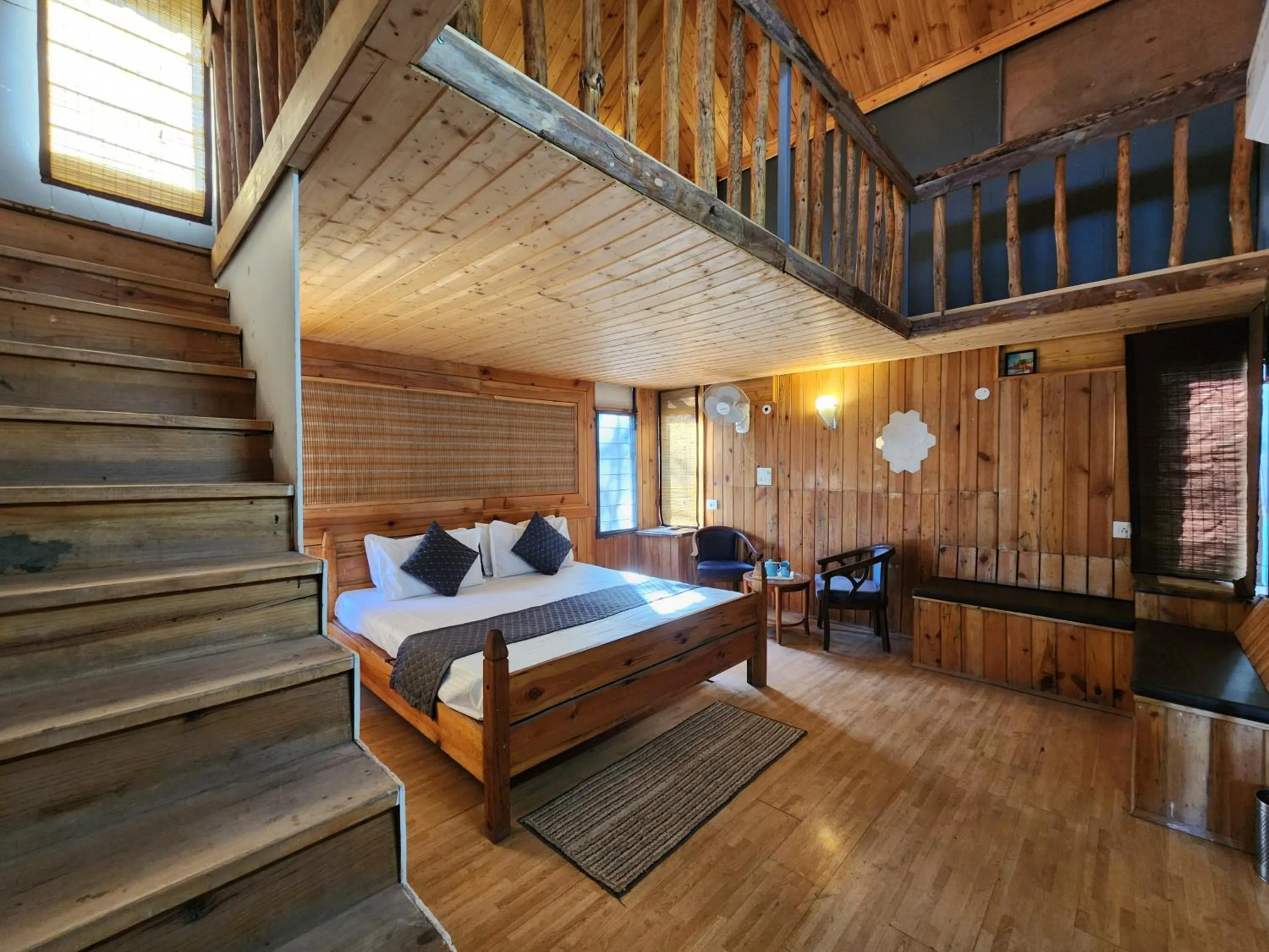 Bed in Pine Valley Resort