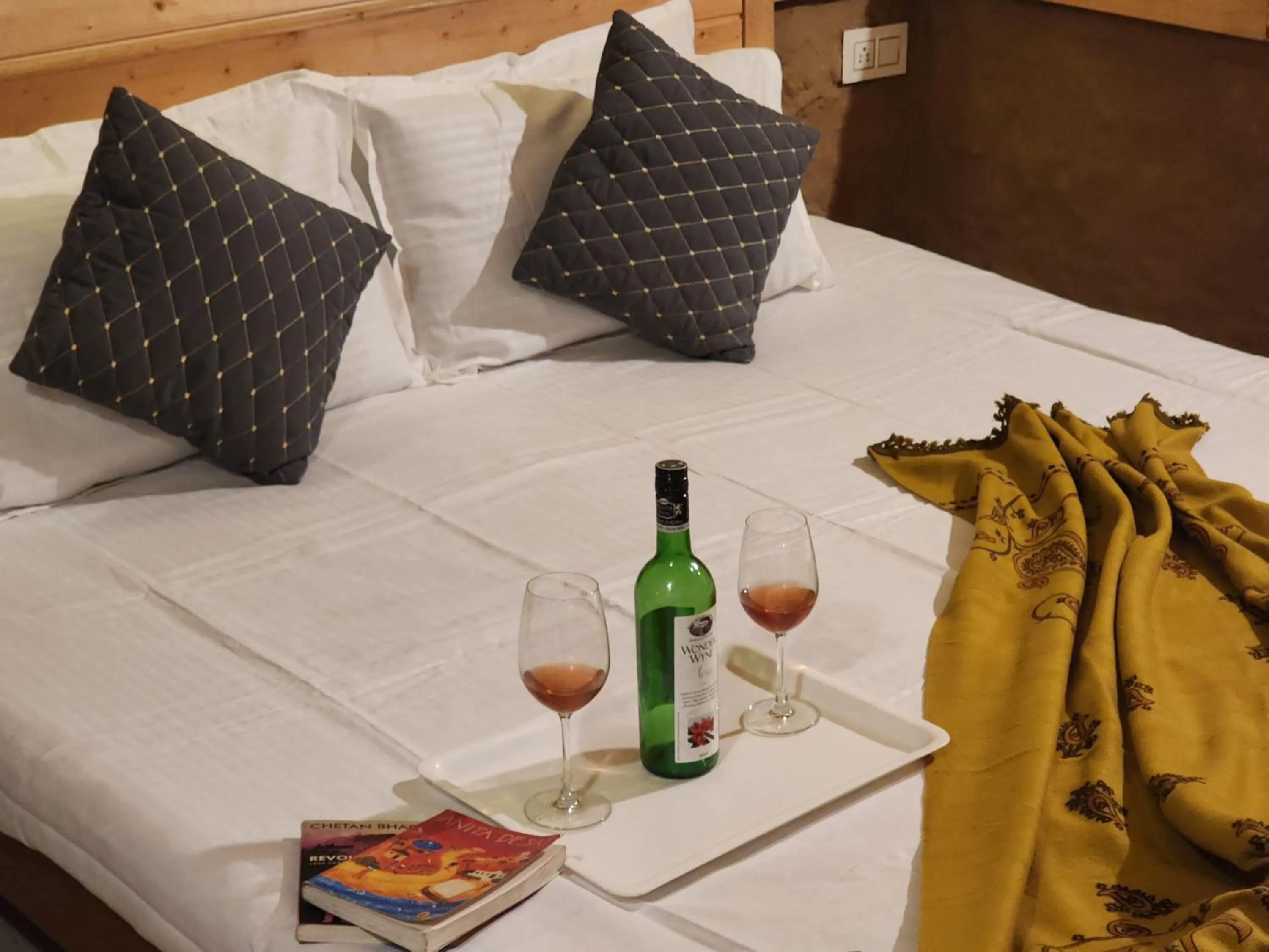 Bed in Pine Valley Resort