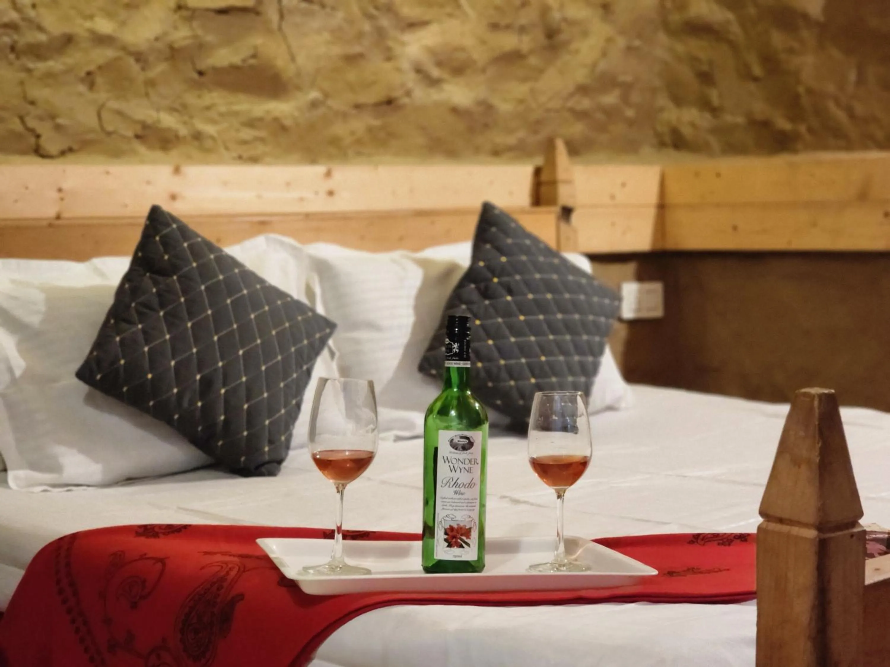 Bed in Pine Valley Resort