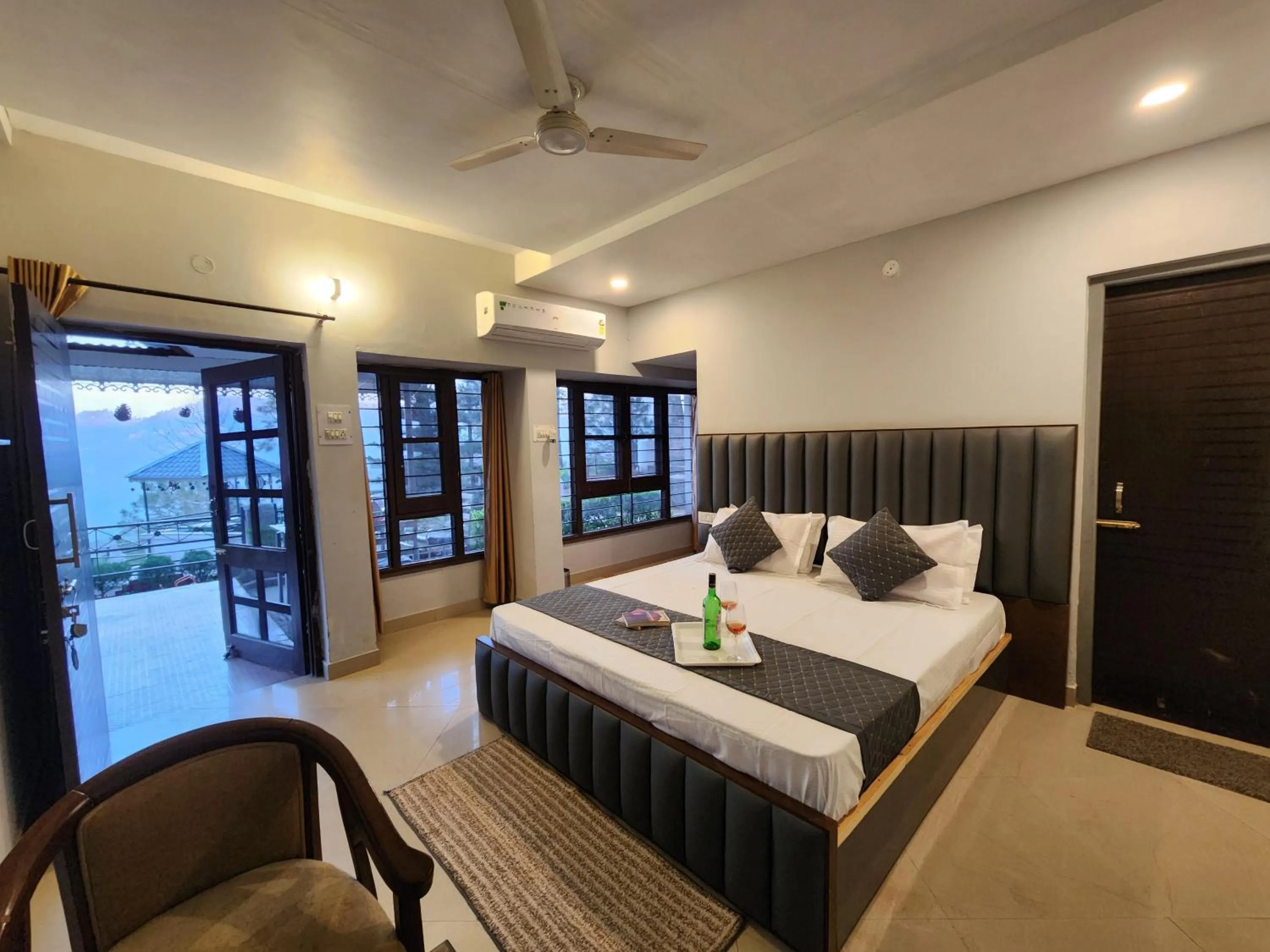 Bed in Pine Valley Resort