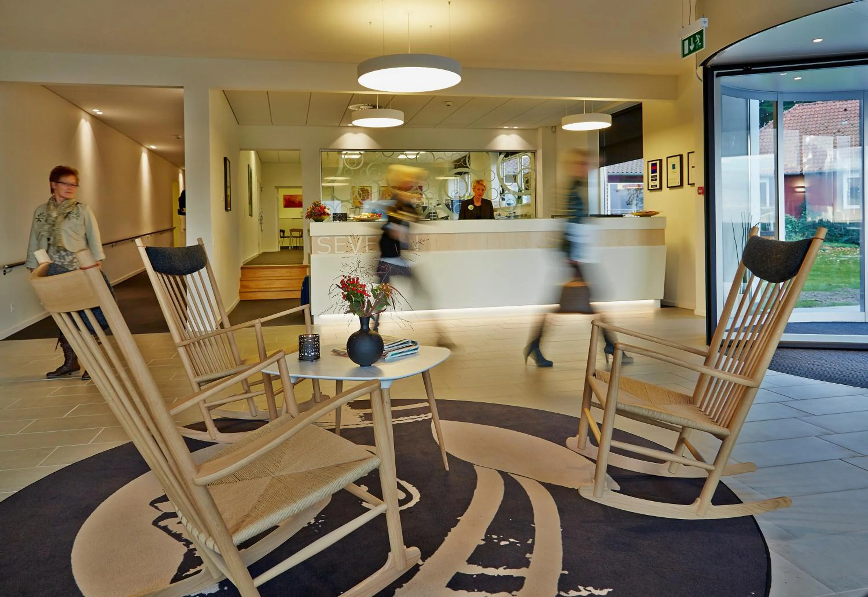 Lobby or reception in Severin Kursuscenter og Konferencehotel