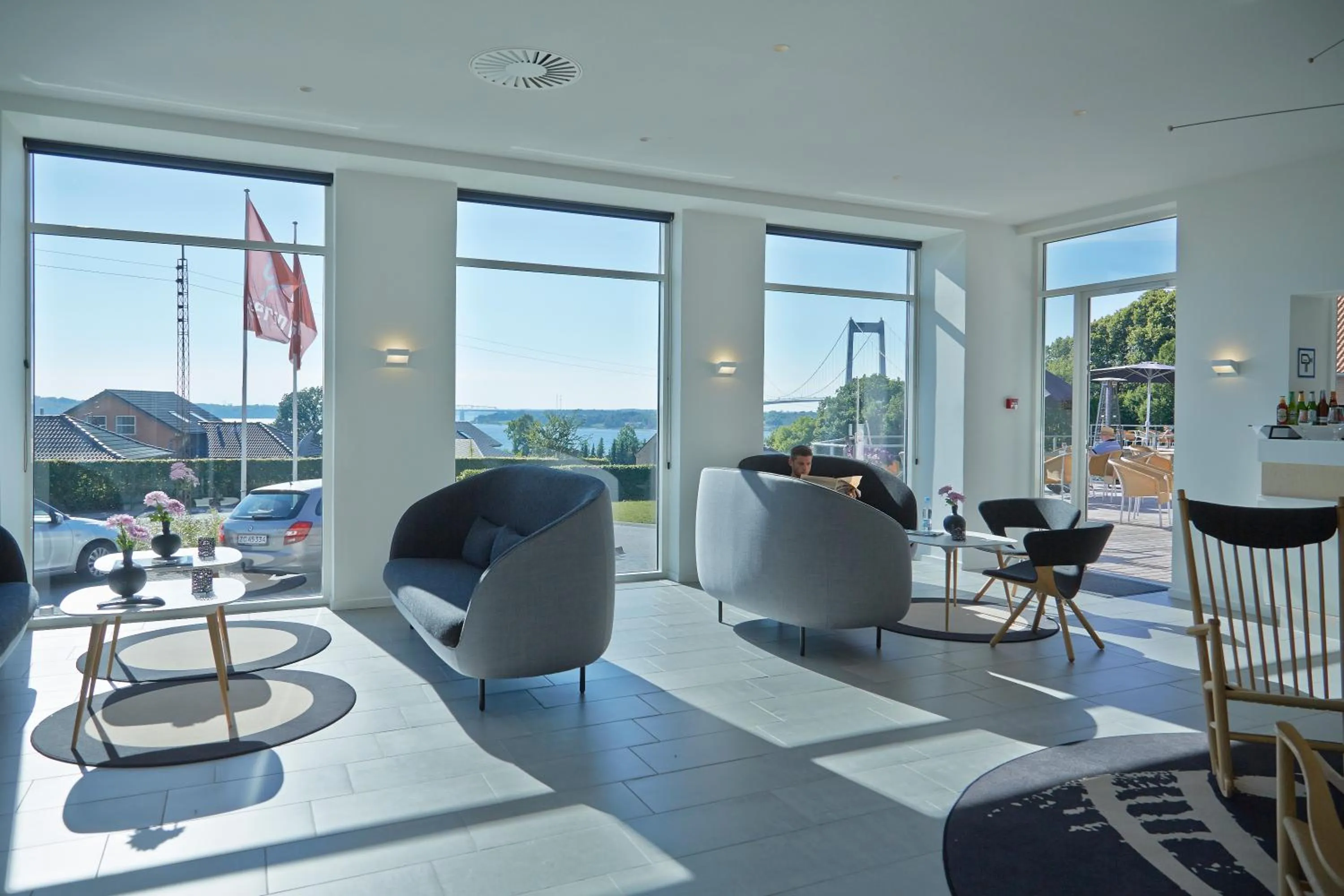 Lobby or reception in Severin Kursuscenter og Konferencehotel