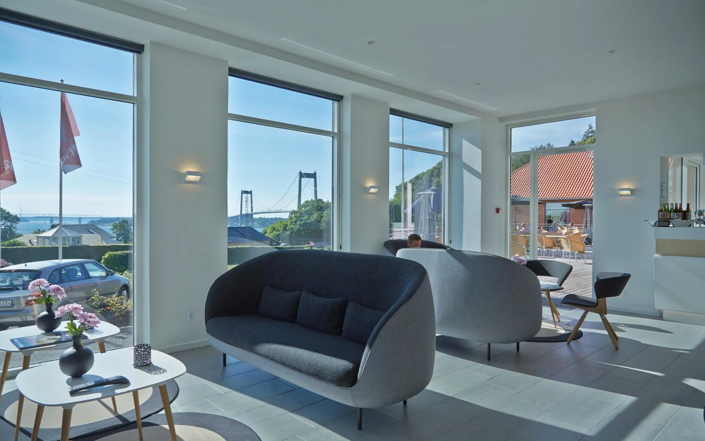 Lobby or reception in Severin Kursuscenter og Konferencehotel