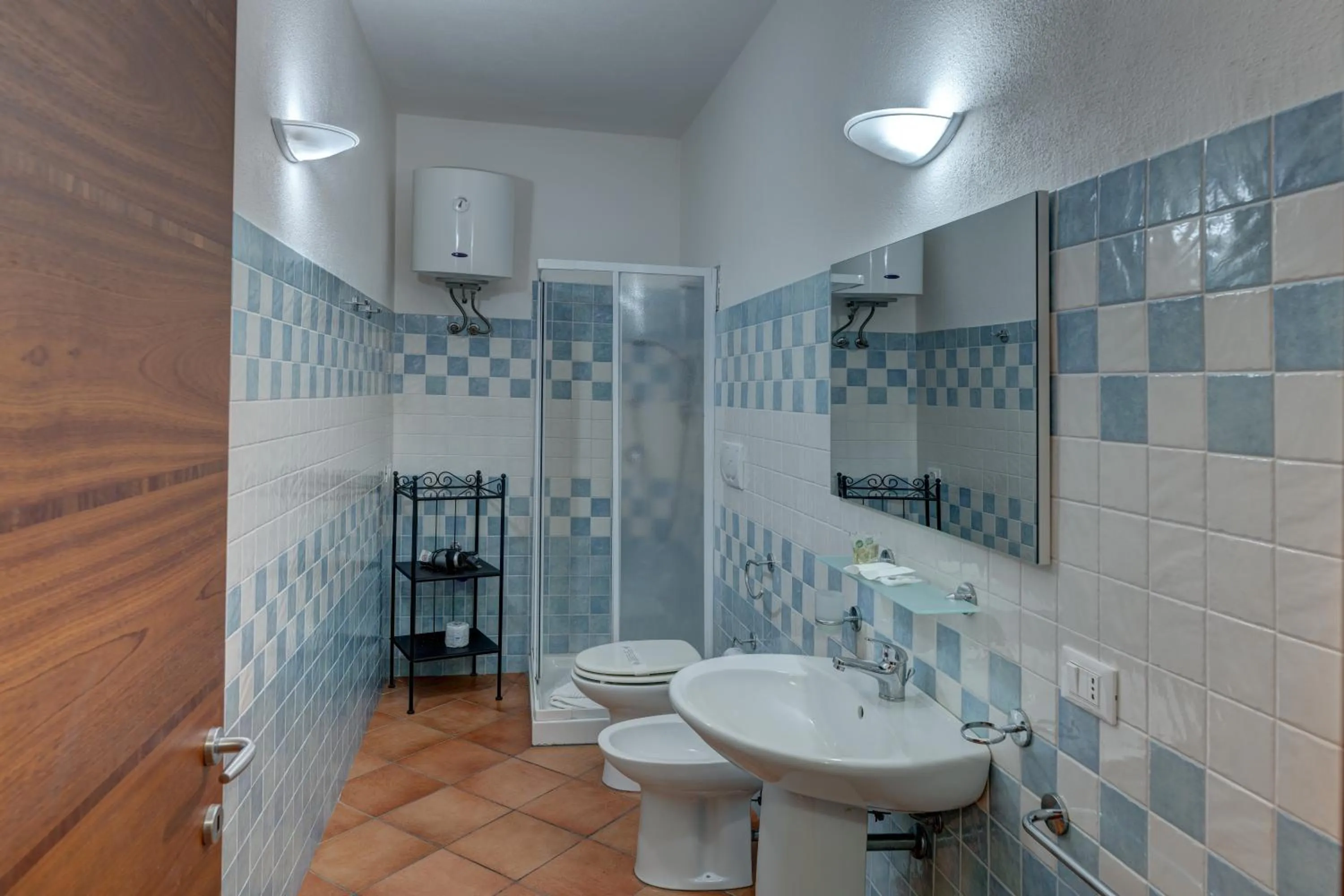 Bathroom in Cristal Blu