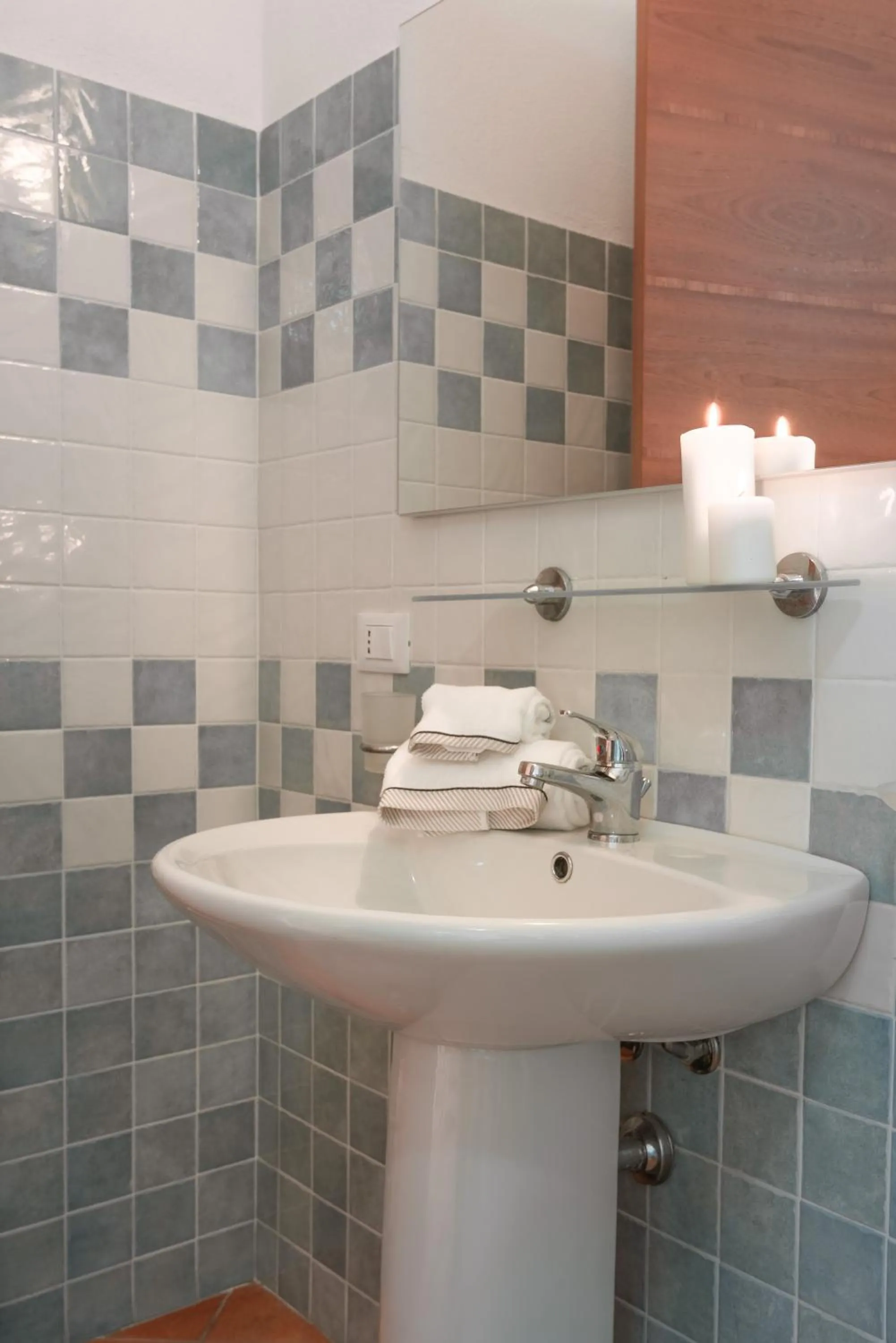 Bathroom in Cristal Blu