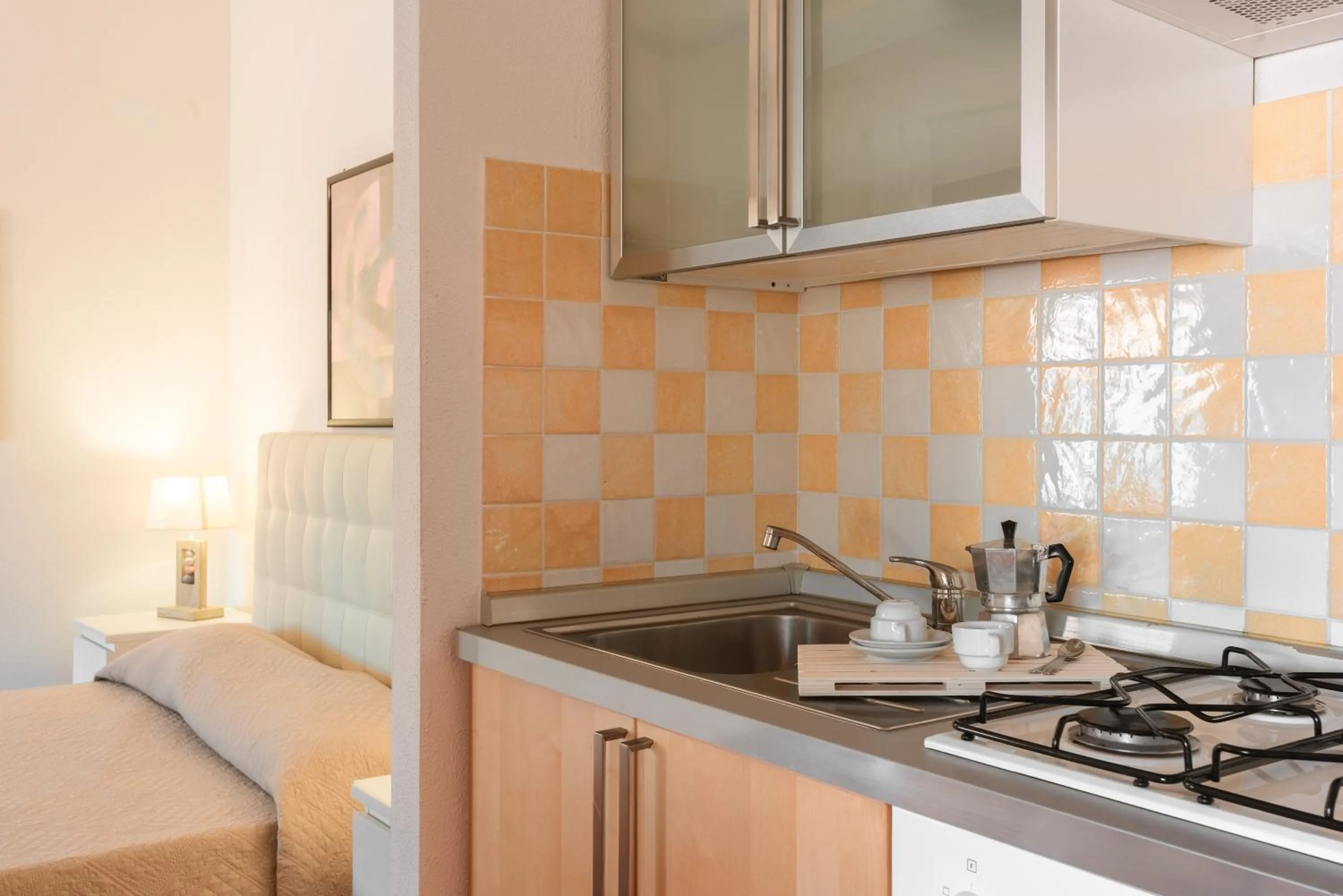 Kitchen or kitchenette in Cristal Blu