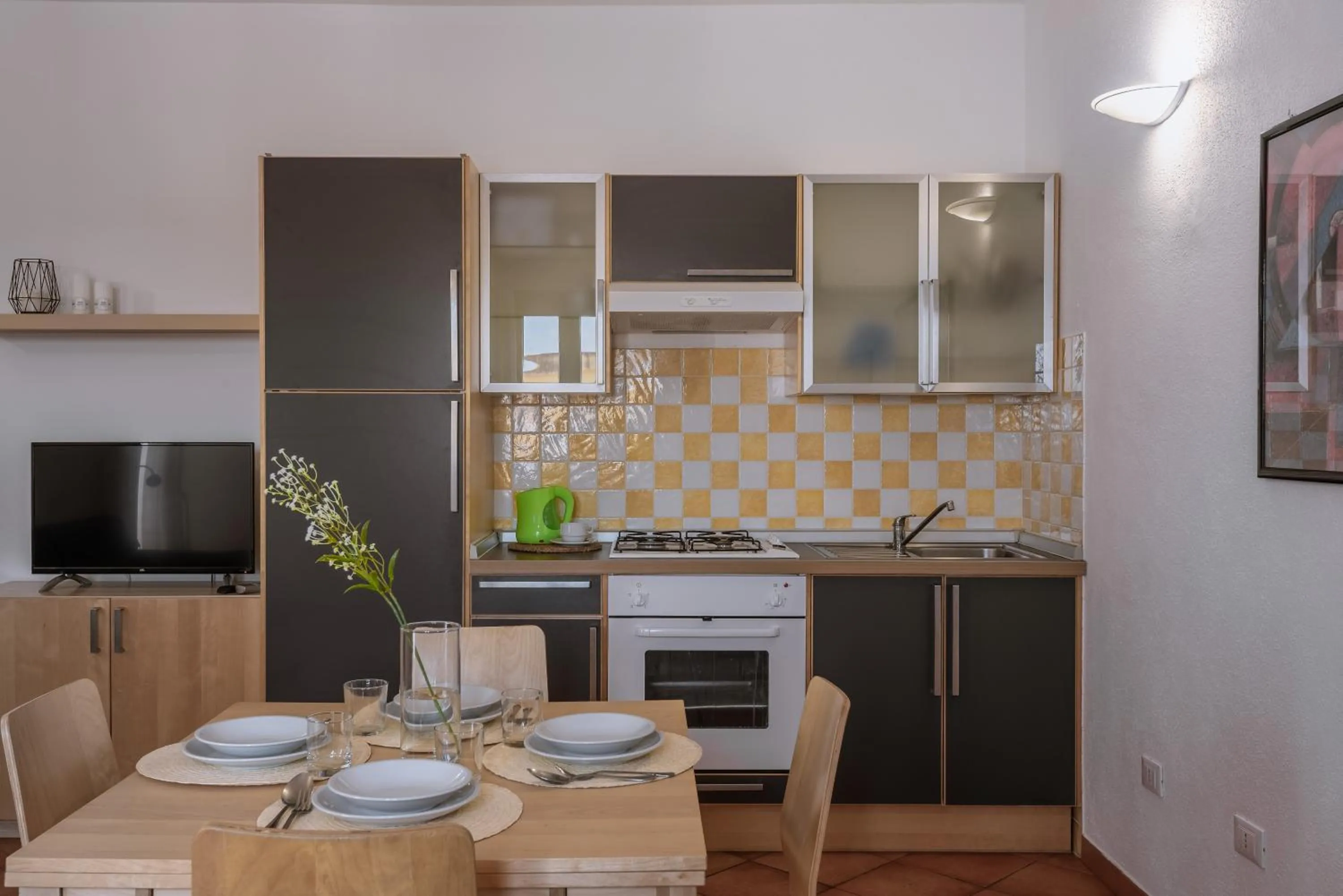 Kitchen or kitchenette in Cristal Blu