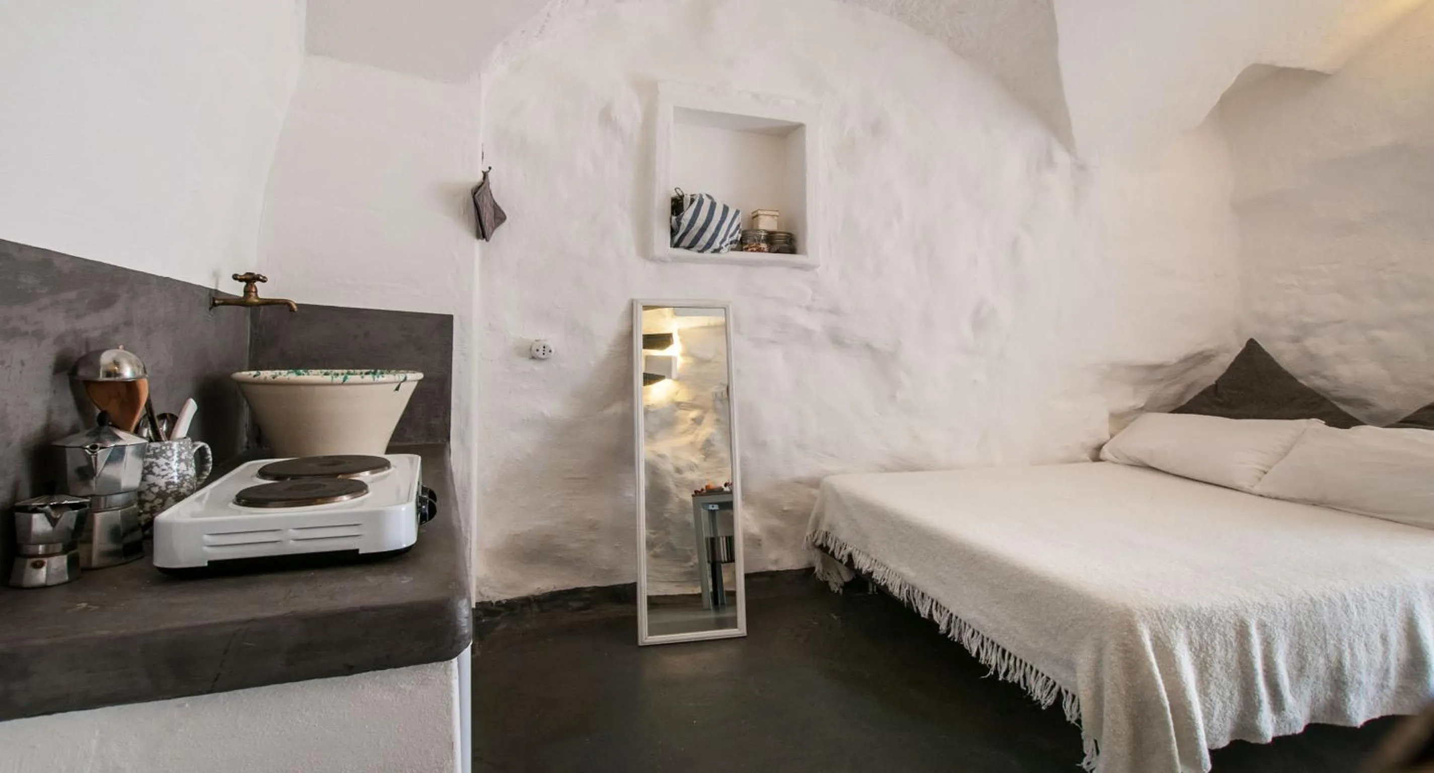 Kitchen or kitchenette in I 7 Archi Guest House