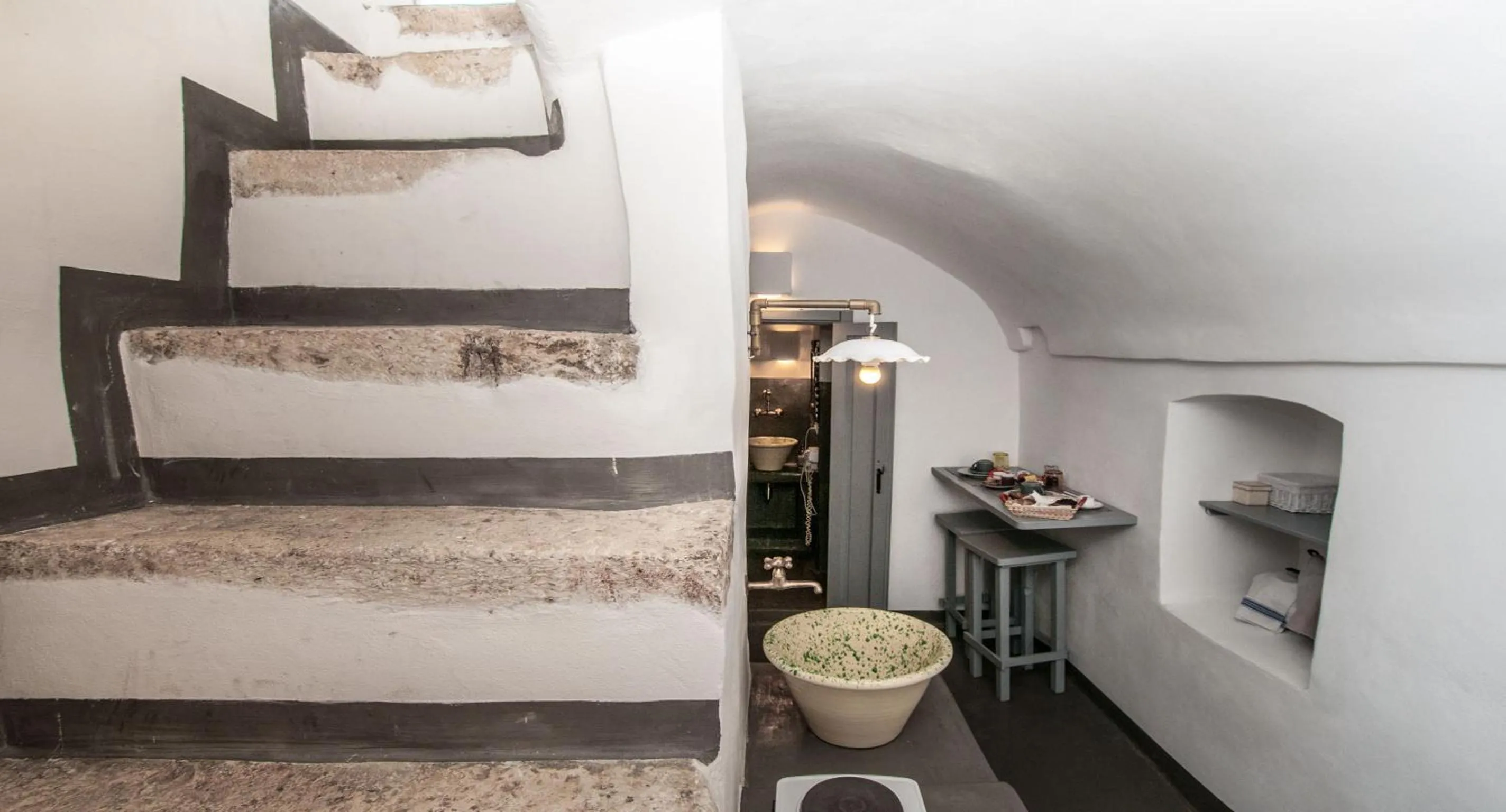 Kitchen or kitchenette in I 7 Archi Guest House