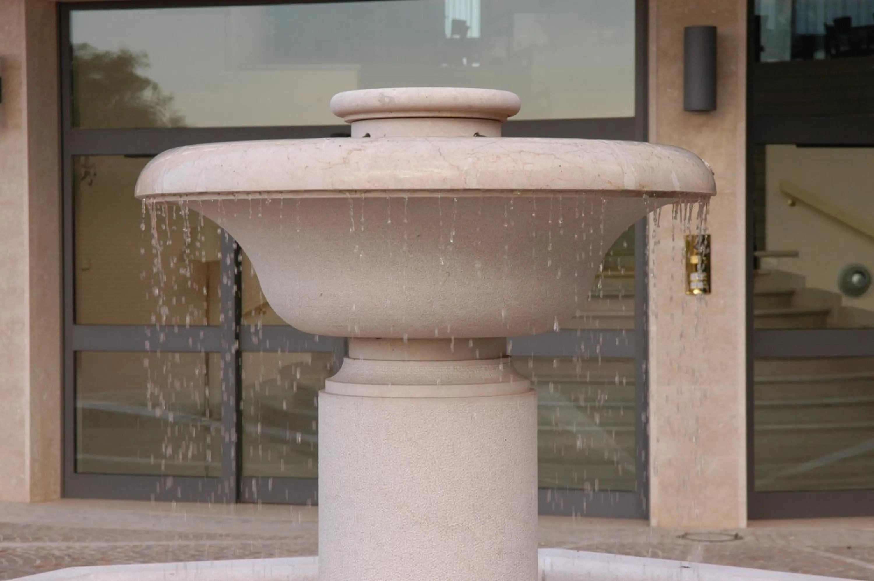 Decorative detail in Pilgrim's Hotel