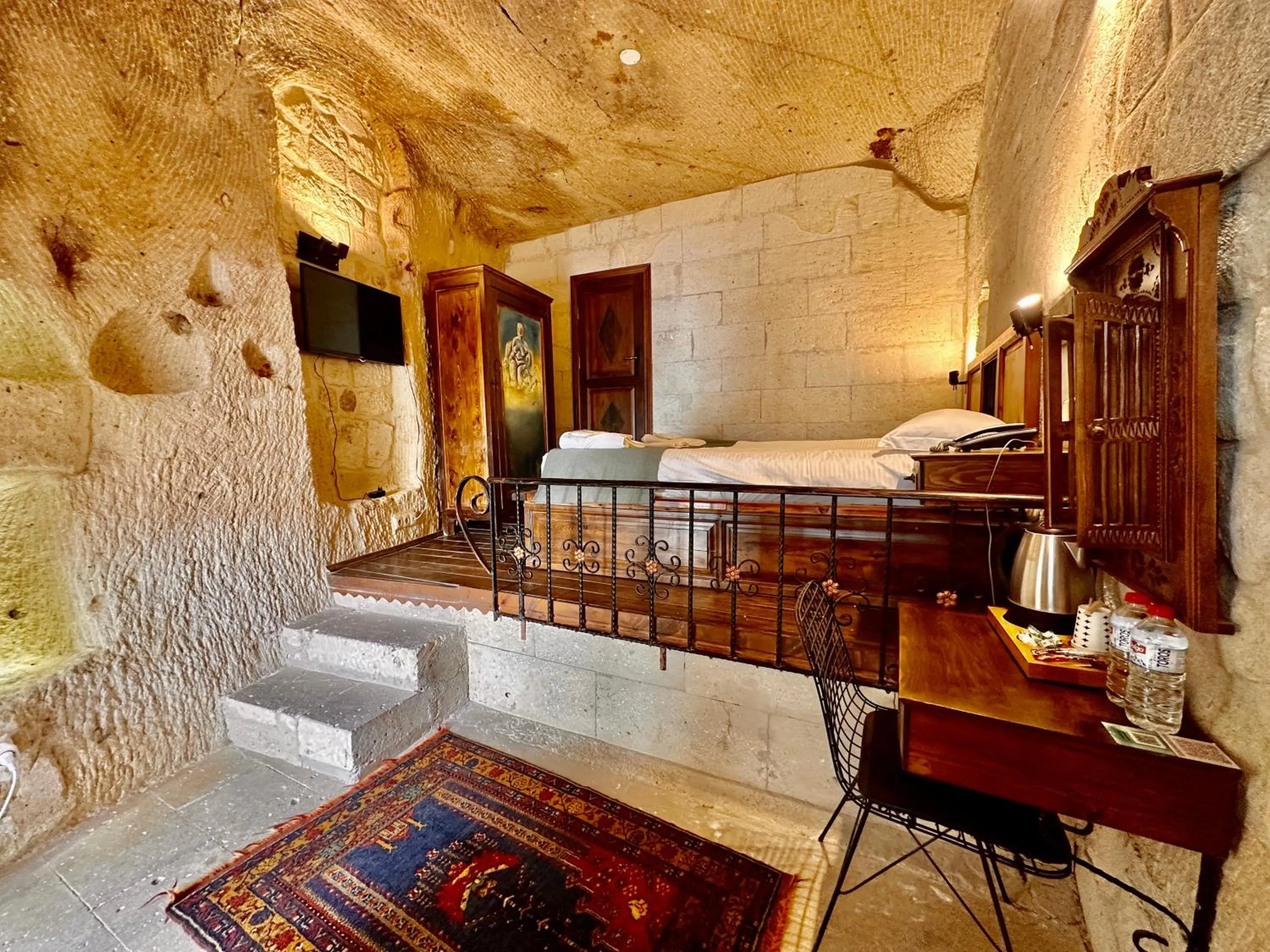 Photo of the whole room in Harkasos Cave Hotel