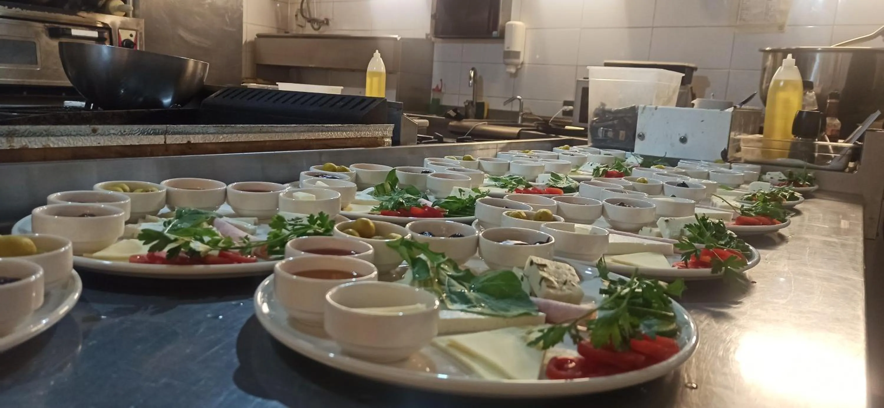 Breakfast in Harkasos Cave Hotel