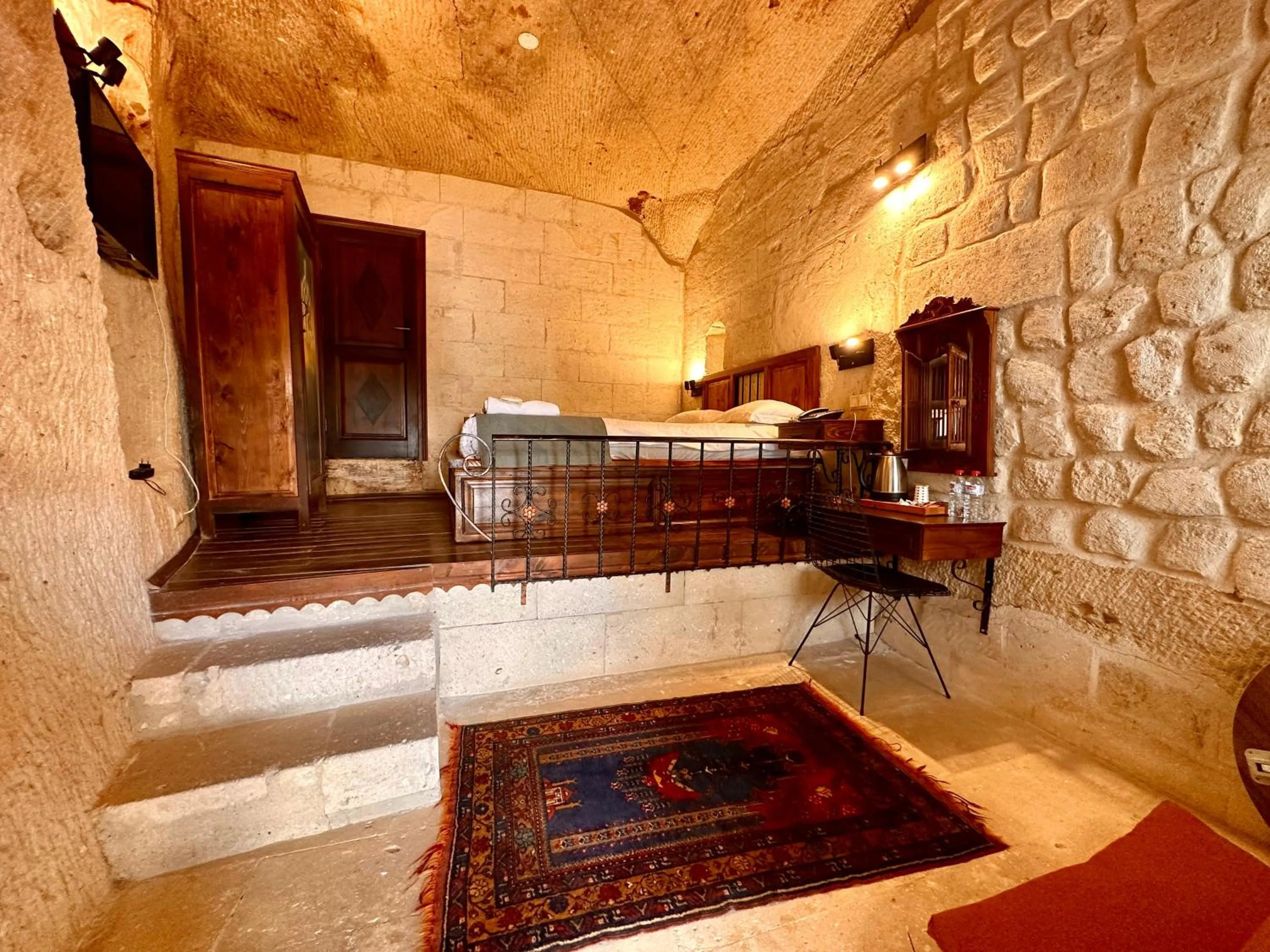 Photo of the whole room in Harkasos Cave Hotel
