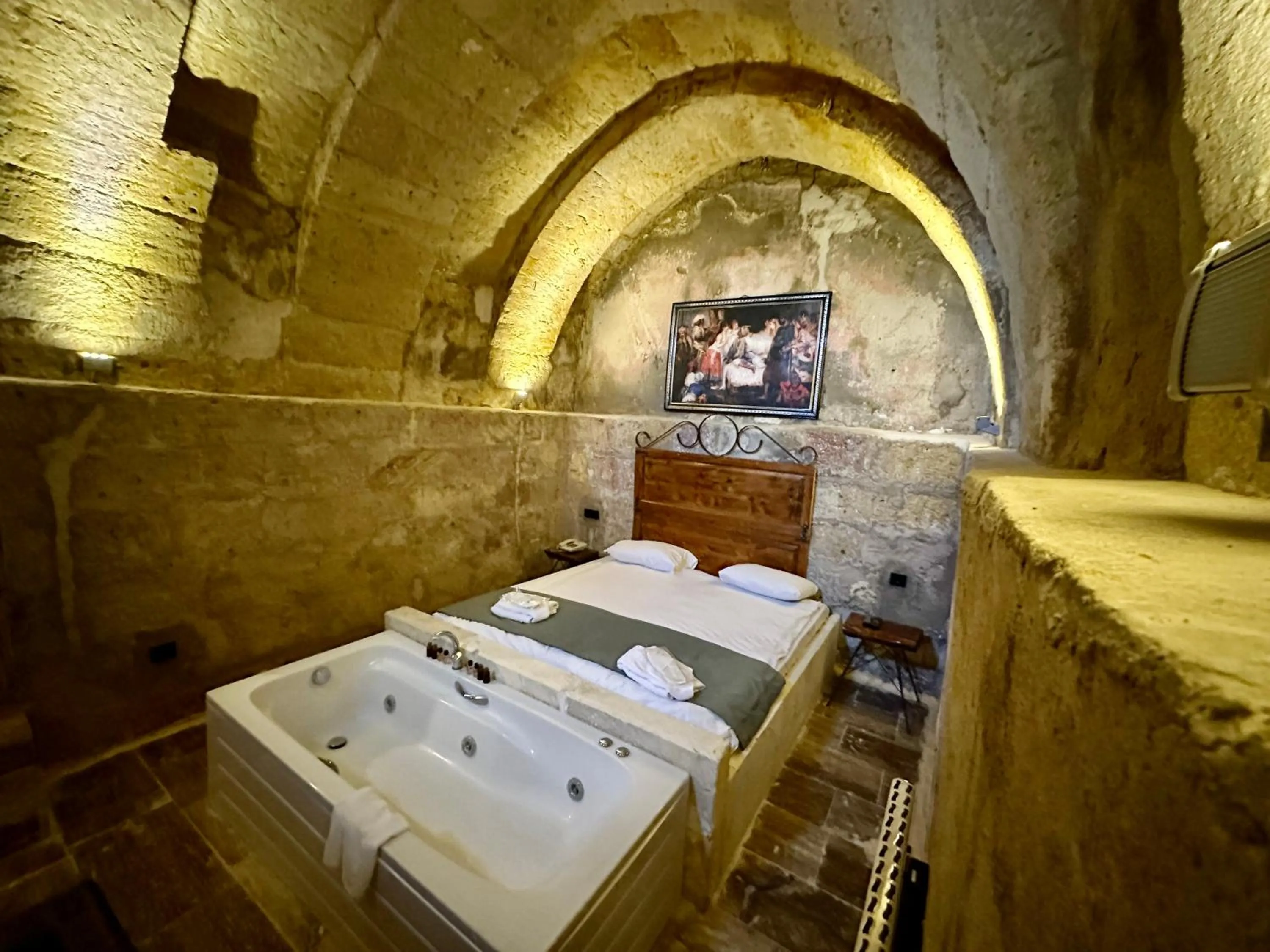 Photo of the whole room in Harkasos Cave Hotel