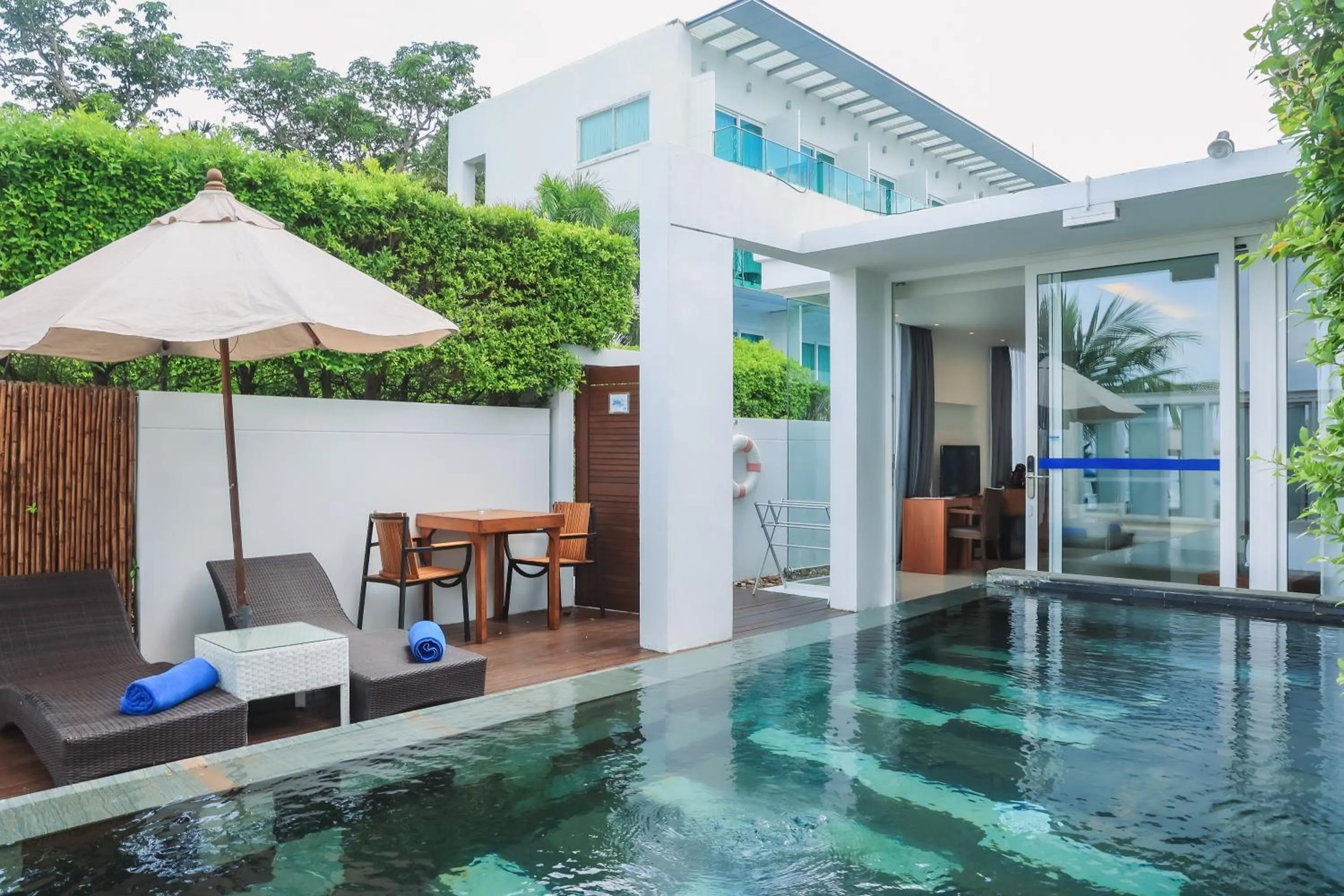 Studio One Bedroom Pool Villa in KC Beach Club & Pool Villas