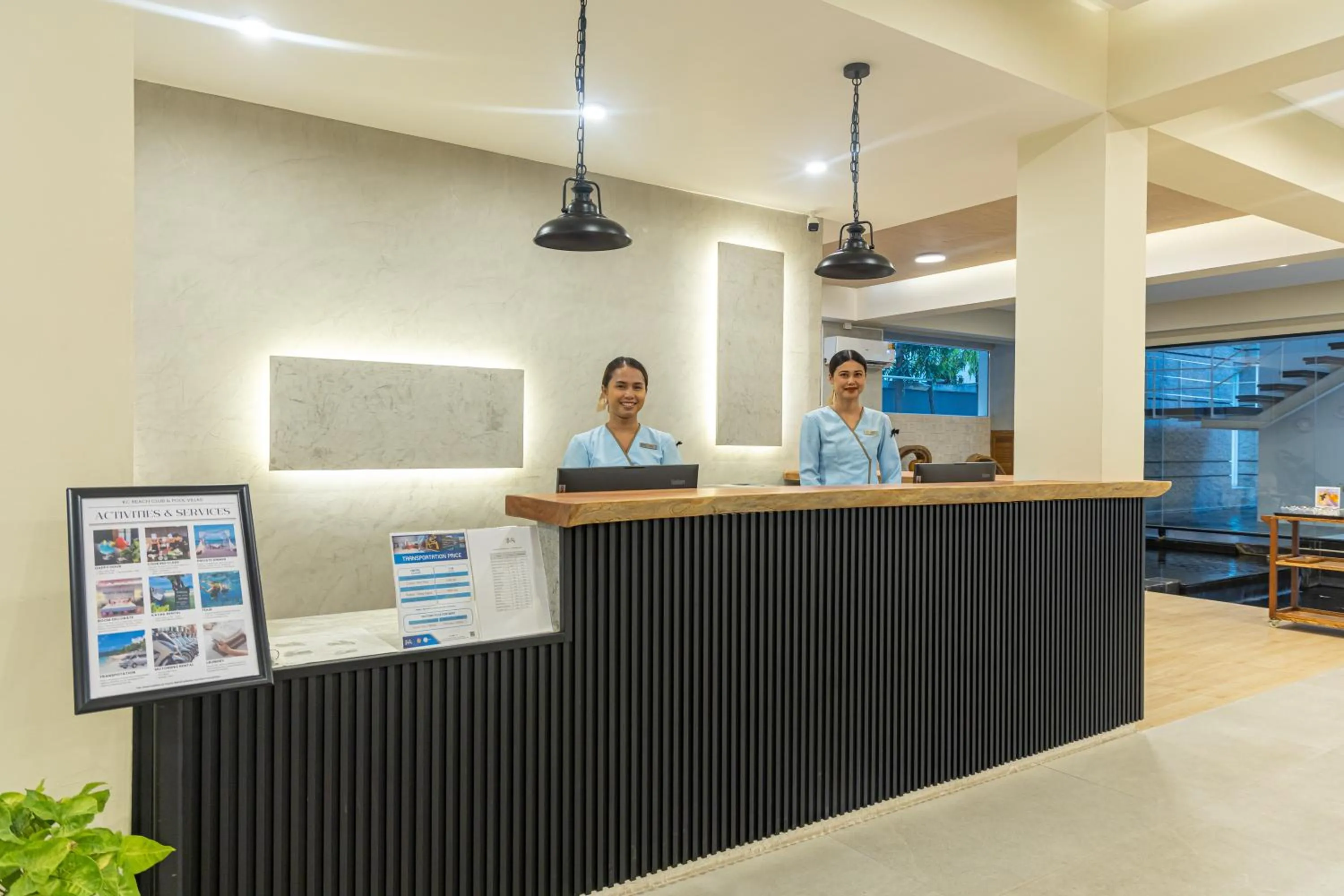 Lobby or reception in KC Beach Club & Pool Villas