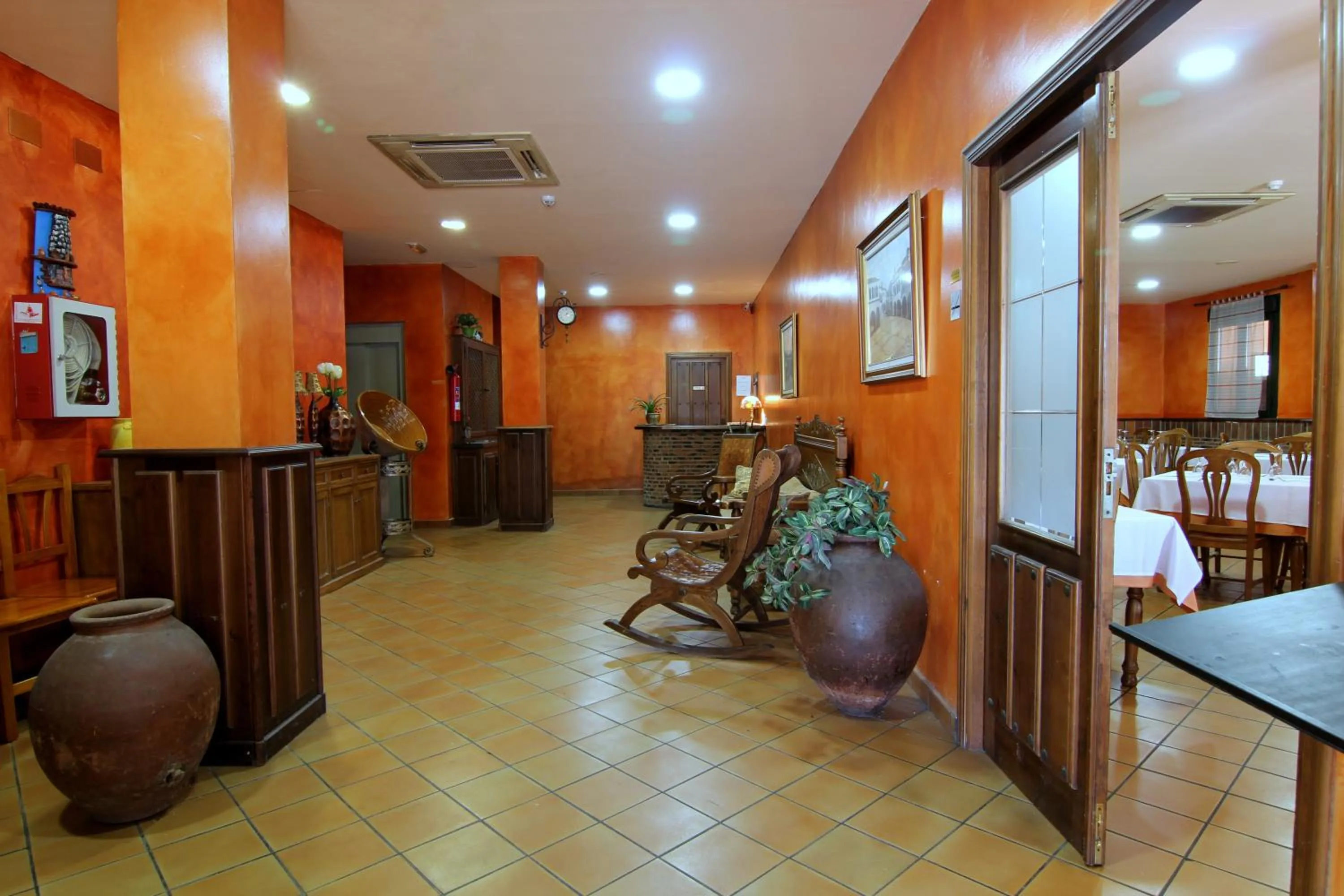 Decorative detail in Hotel Rural Hojaranzos