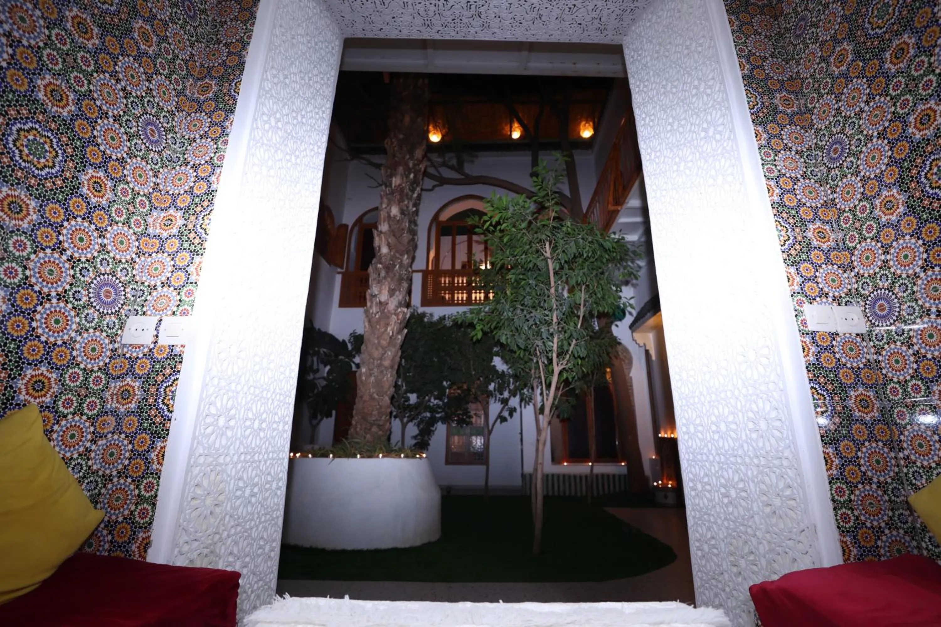 Garden in Riad O LY