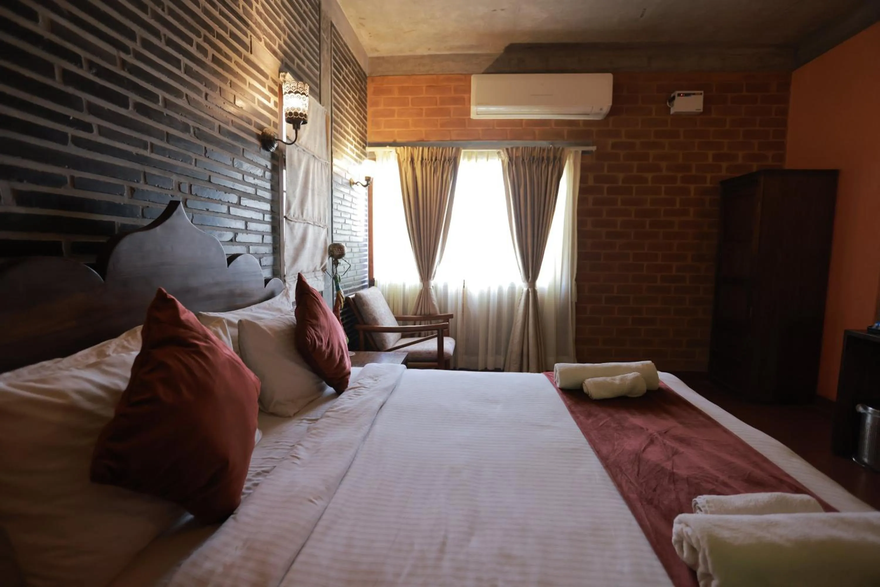 Bed in Villa Ecotiva