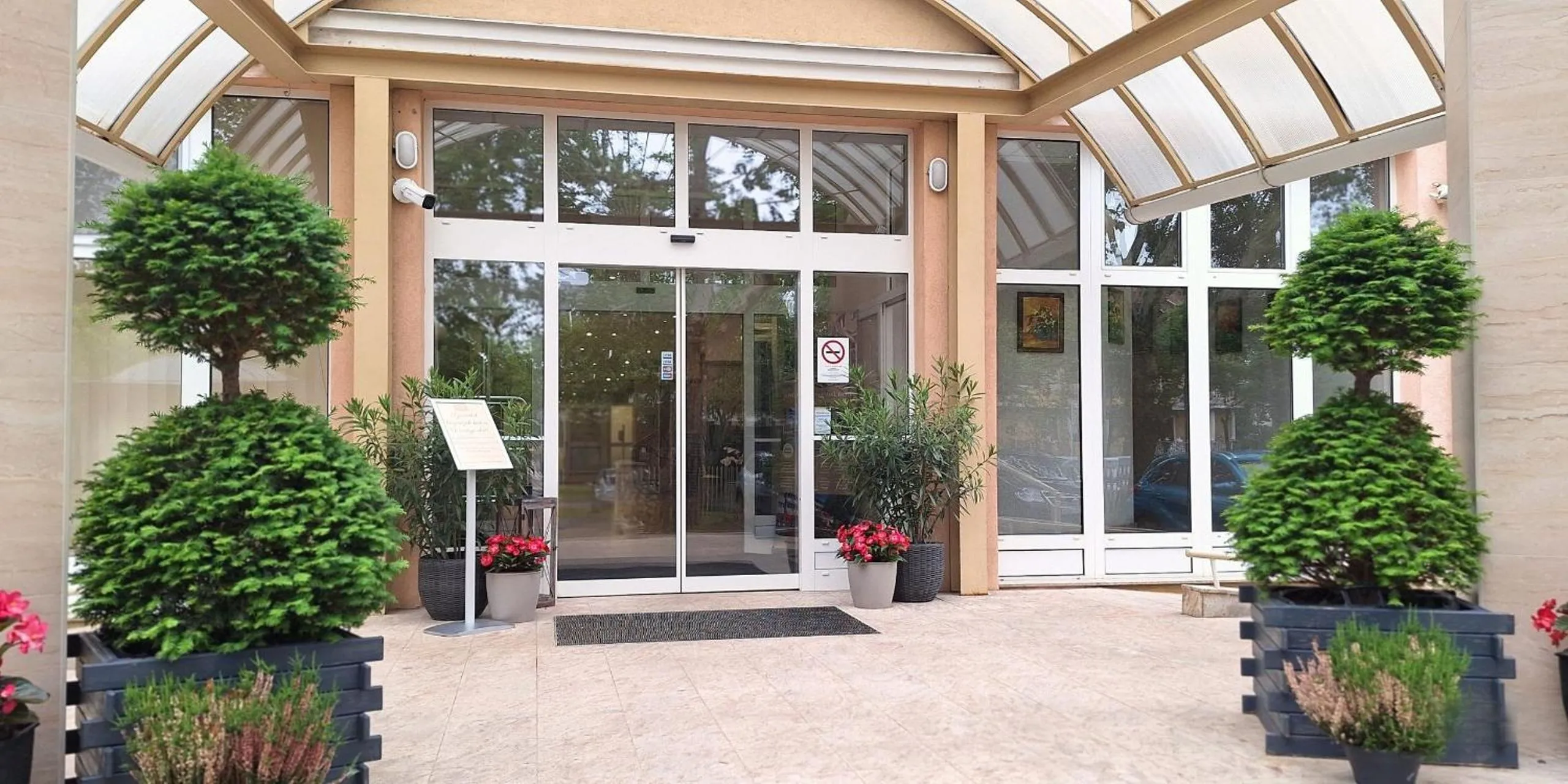 Facade/entrance in Hungarospa Thermal Hotel