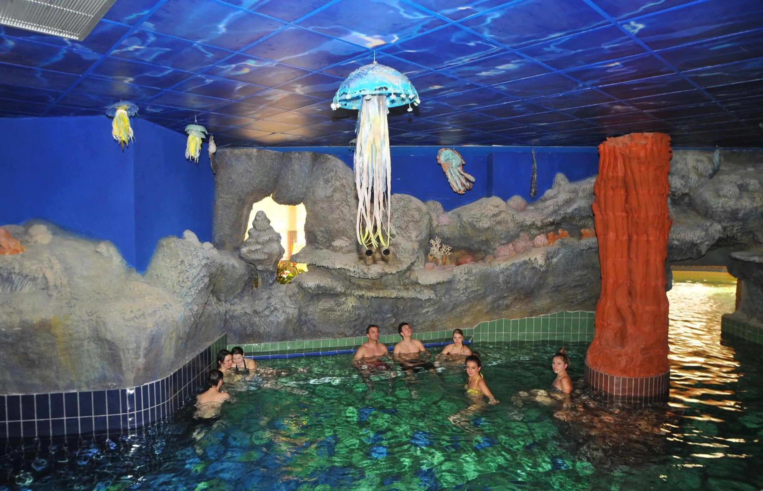 Aqua park in Hungarospa Thermal Hotel