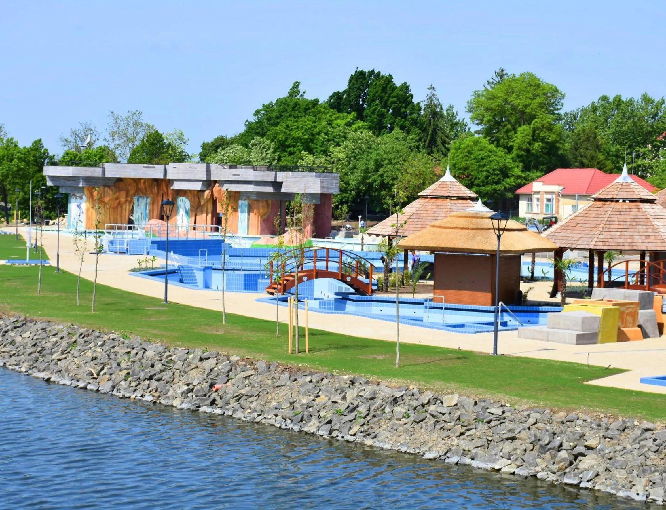 Aqua park in Hungarospa Thermal Hotel