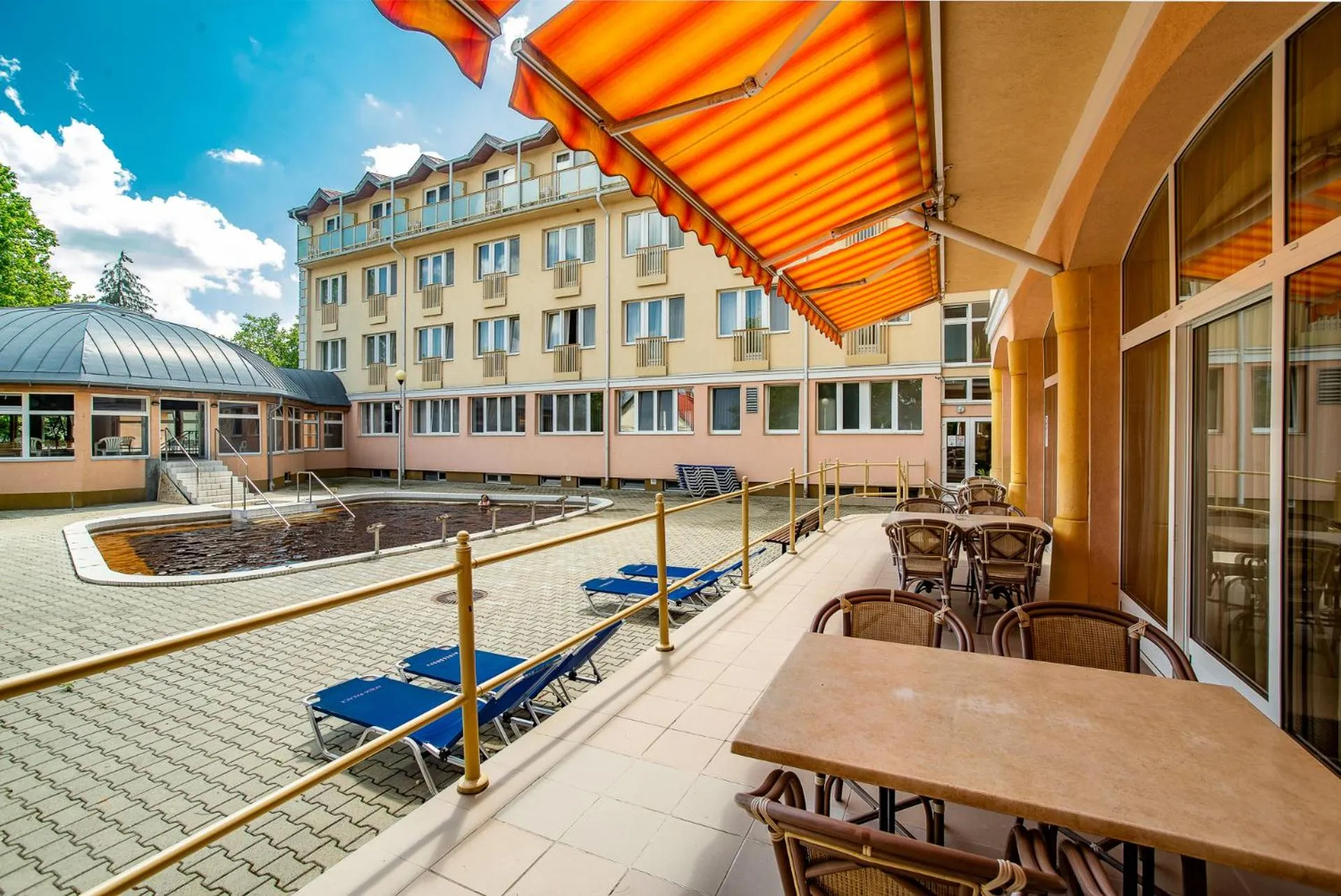 Balcony/Terrace in Hungarospa Thermal Hotel
