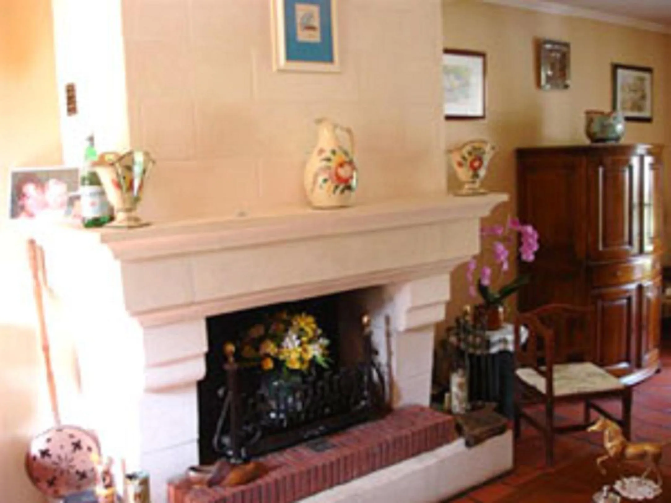 Decorative detail in Chambre d'Hôtes Quietude en Vallée de Chevreuse