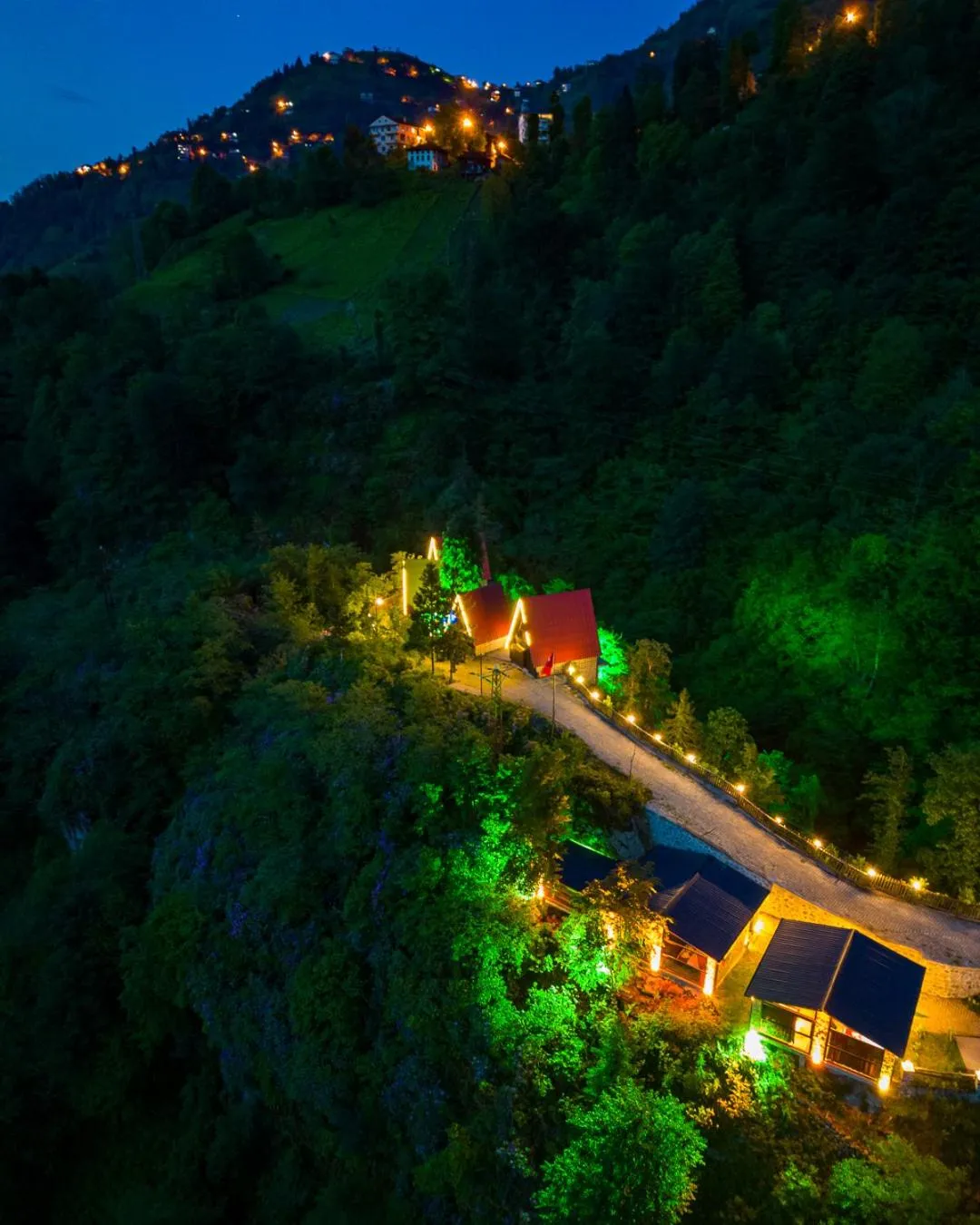 Night in bungalove tatil köyü