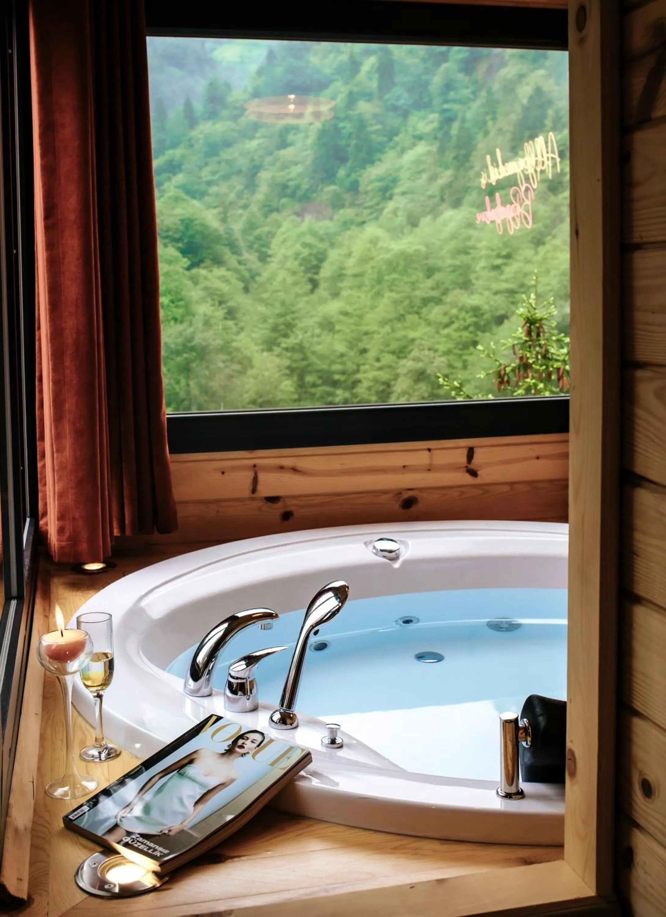 Bathroom in bungalove tatil köyü