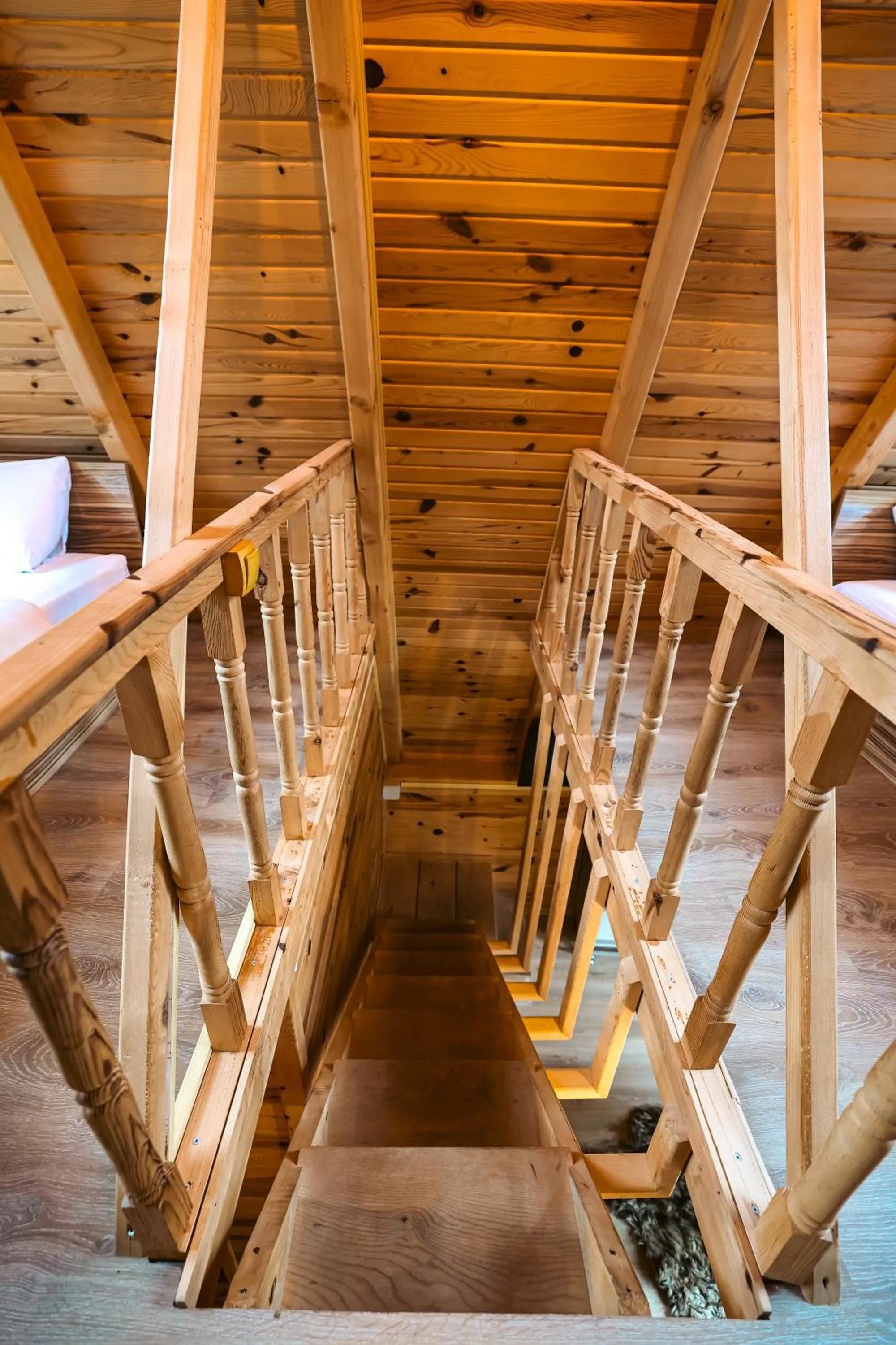 Bed in bungalove tatil köyü