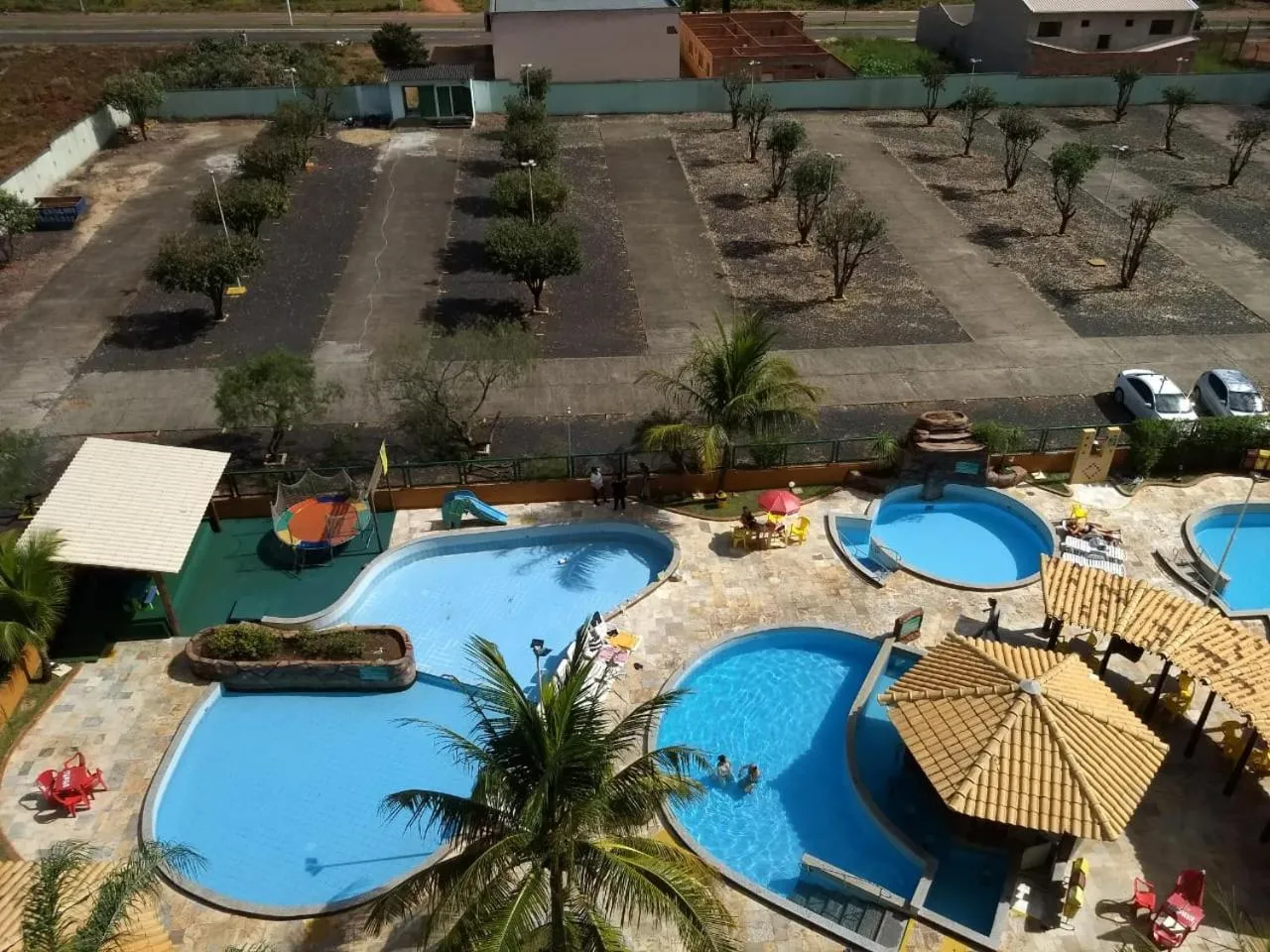 Bird's eye view in Suite Show no Thermas Place