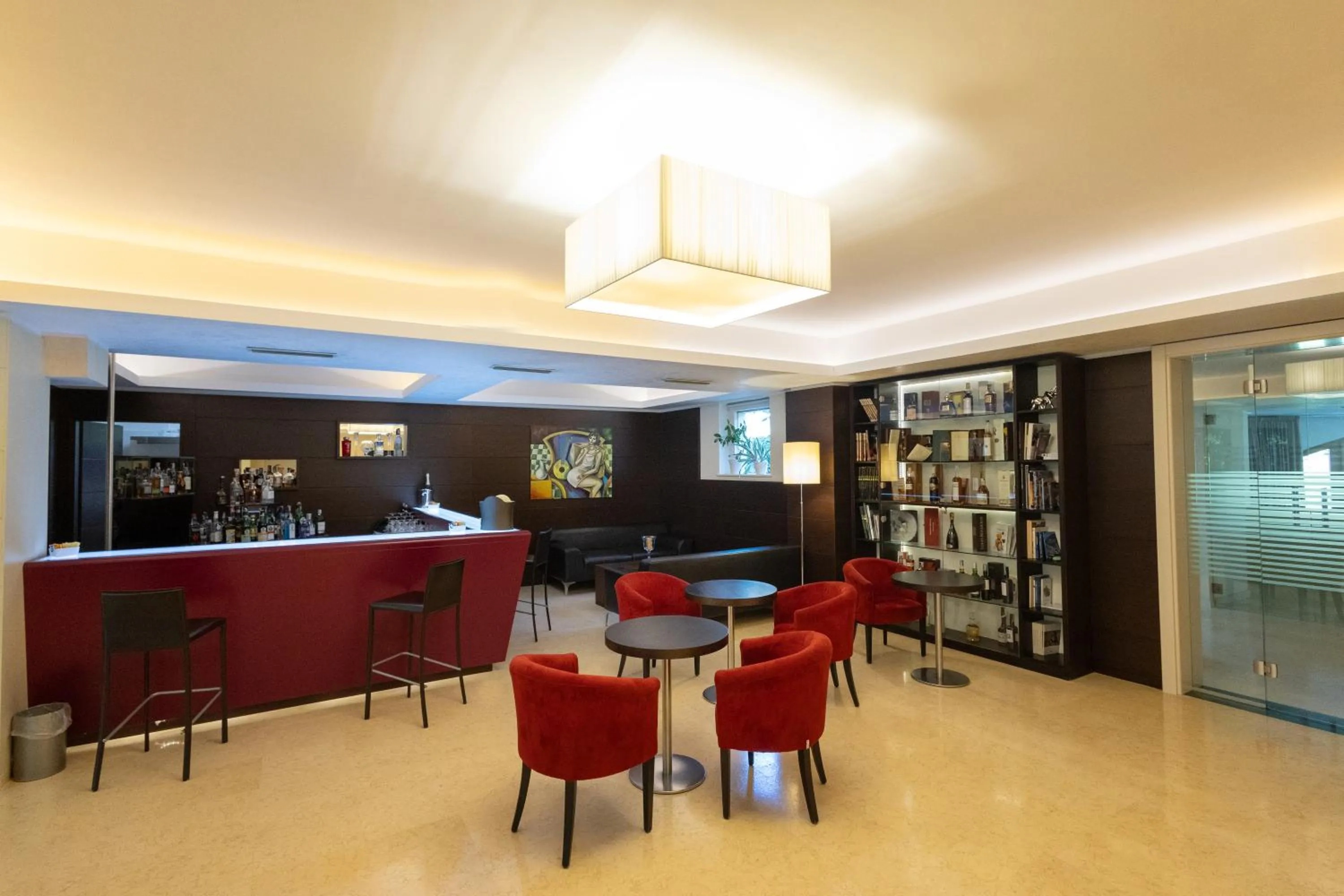Lounge or bar in La Dimora del Baco Hotel