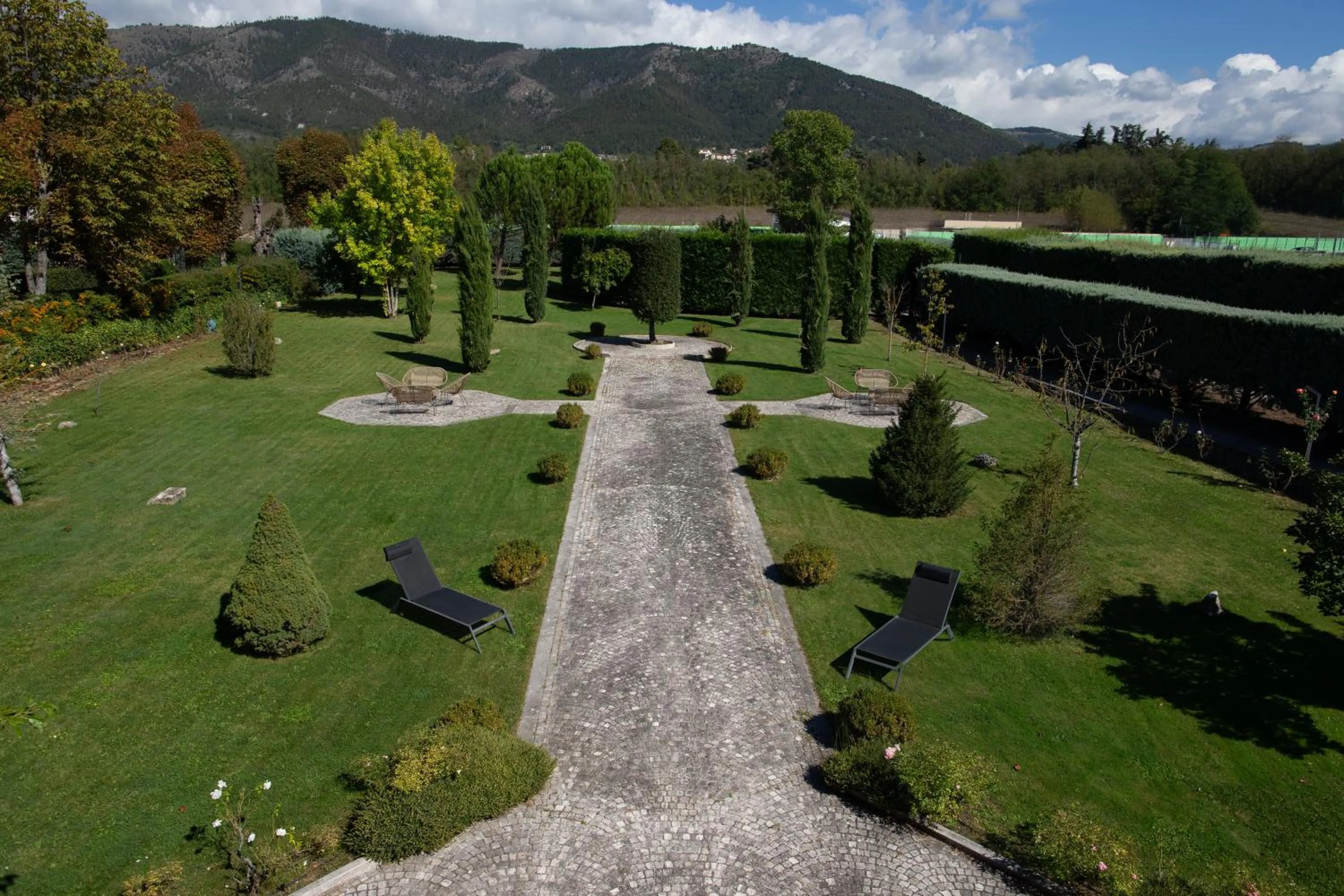Garden view in La Dimora del Baco Hotel