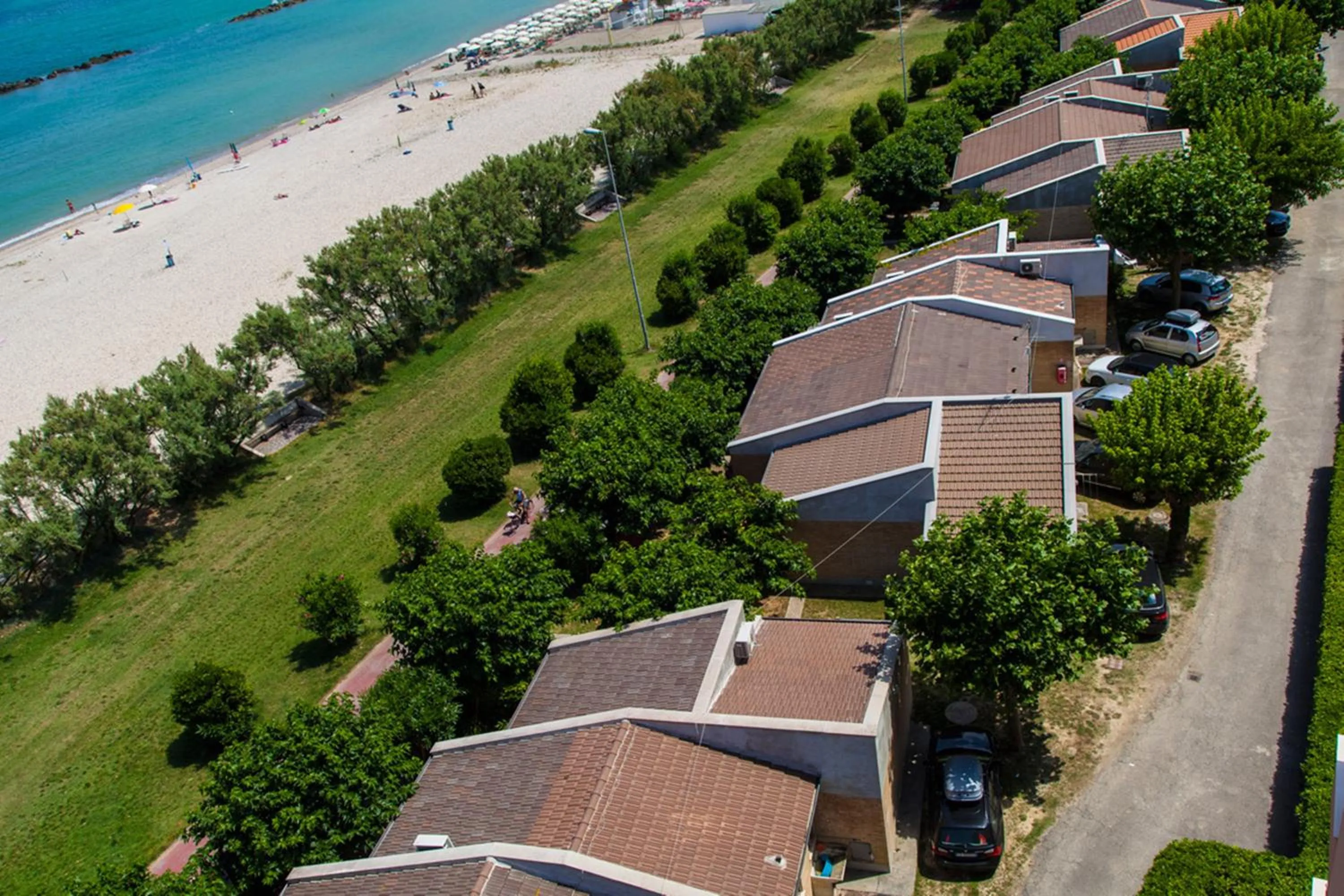 Bird's eye view in Residence Casabianca
