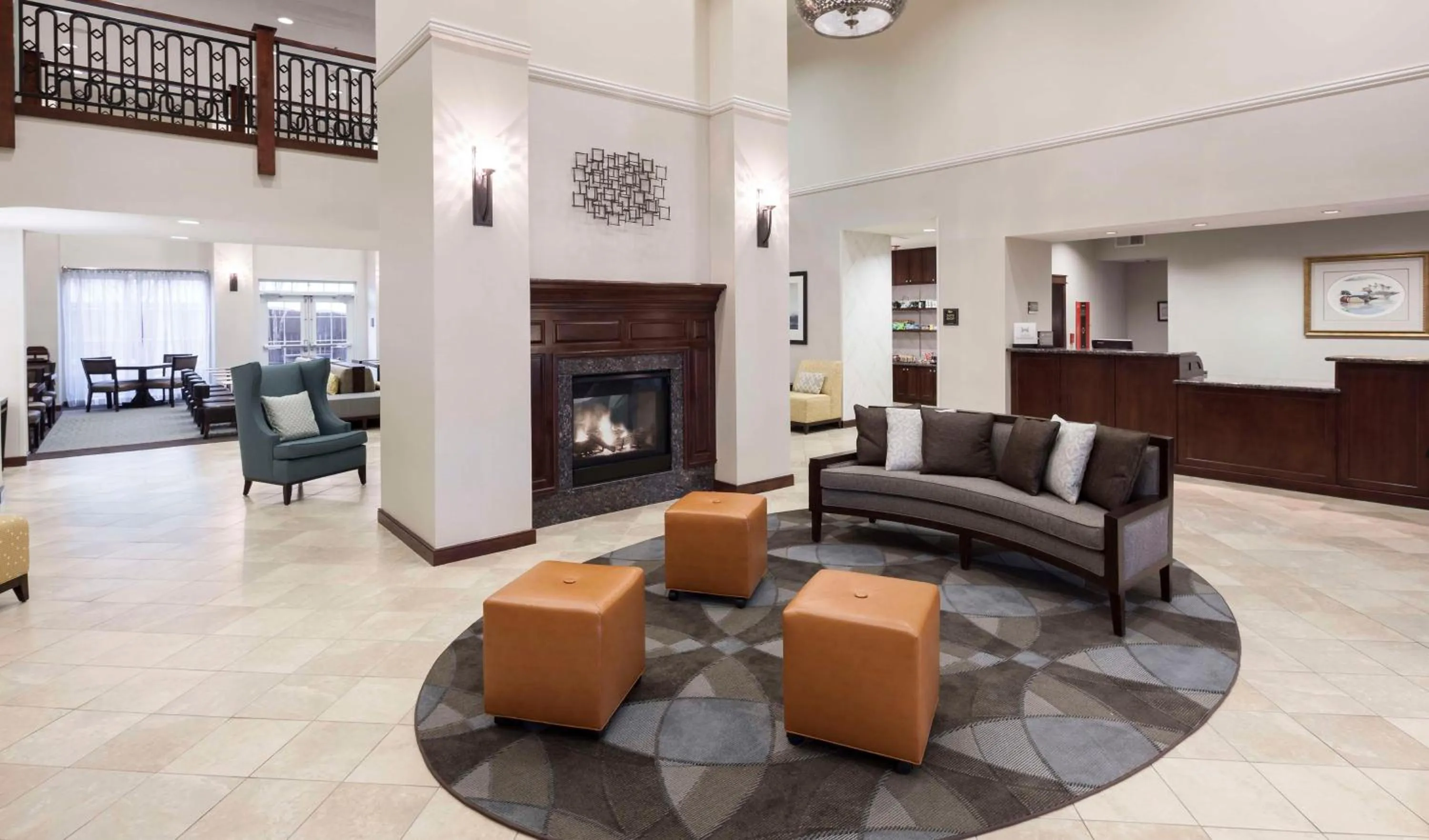 Lobby or reception in Homewood Suites by Hilton Houston Stafford Sugar Land