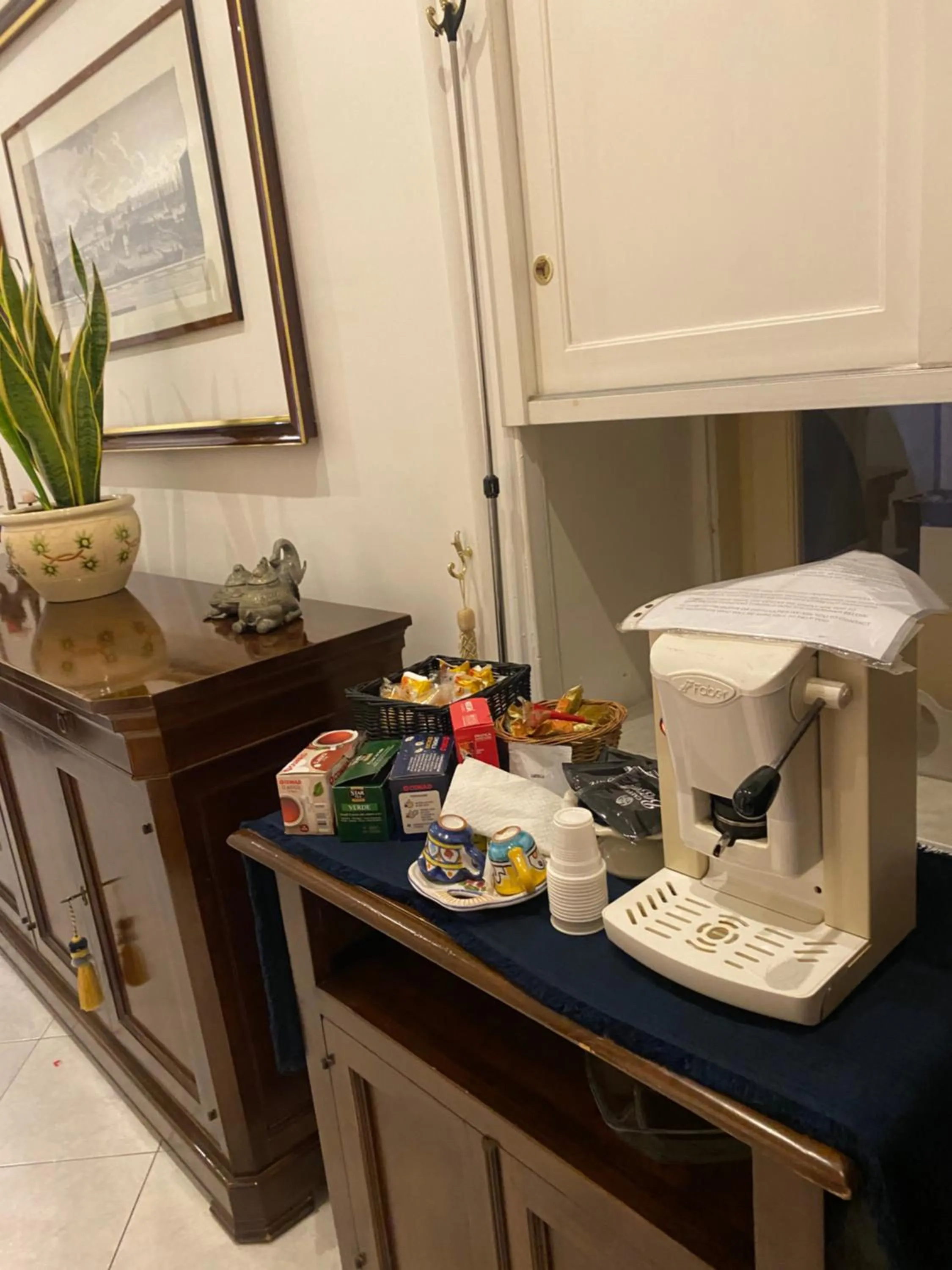 Food and drinks in Bed & Breakfast Plebiscito Home