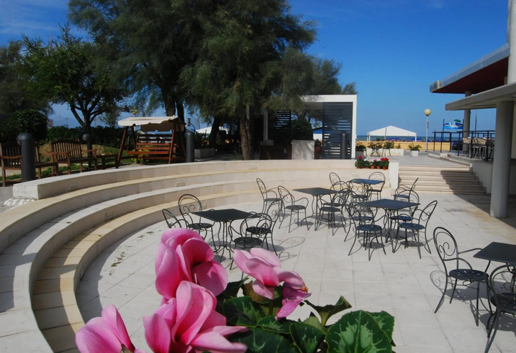 Patio in Hotel Nuovo Diana