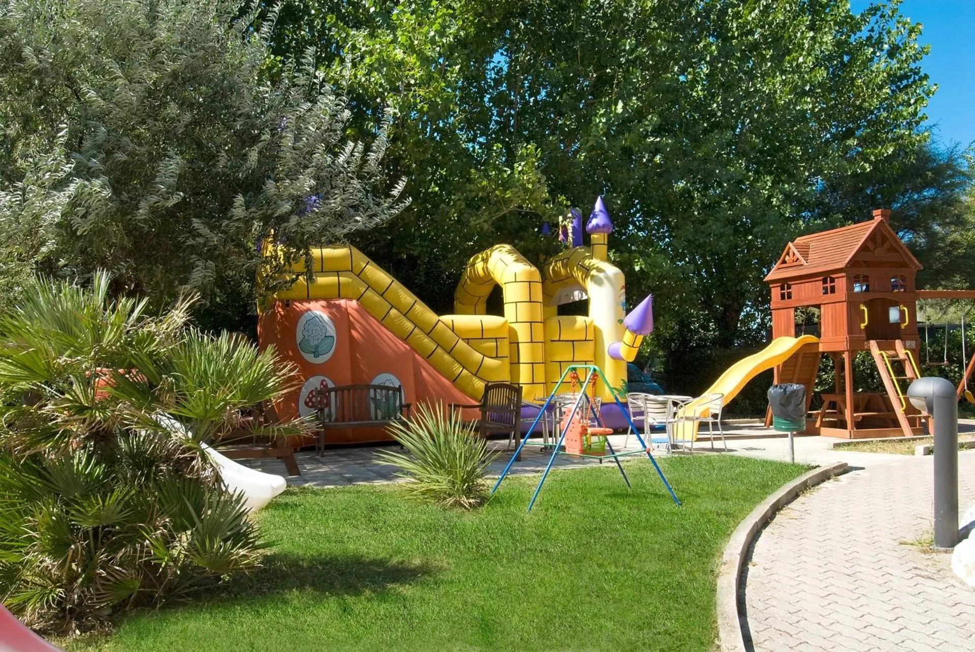 Children play ground in Hotel Nuovo Diana